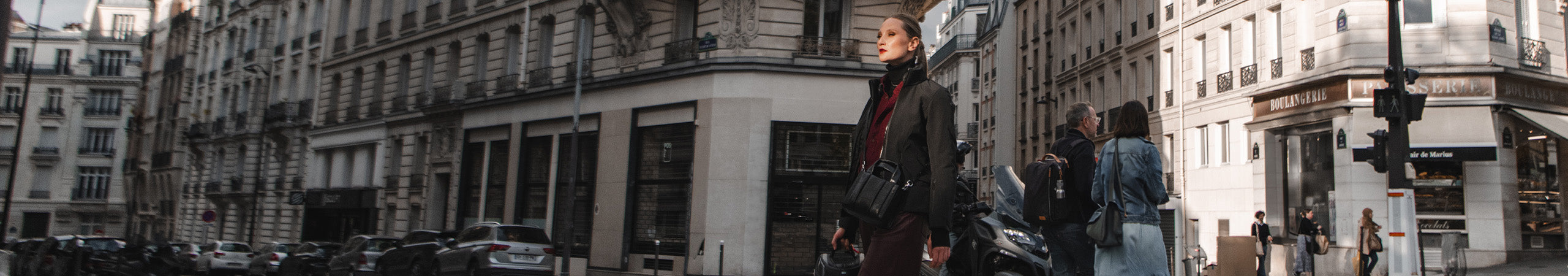 Urban motorcycle gear for women