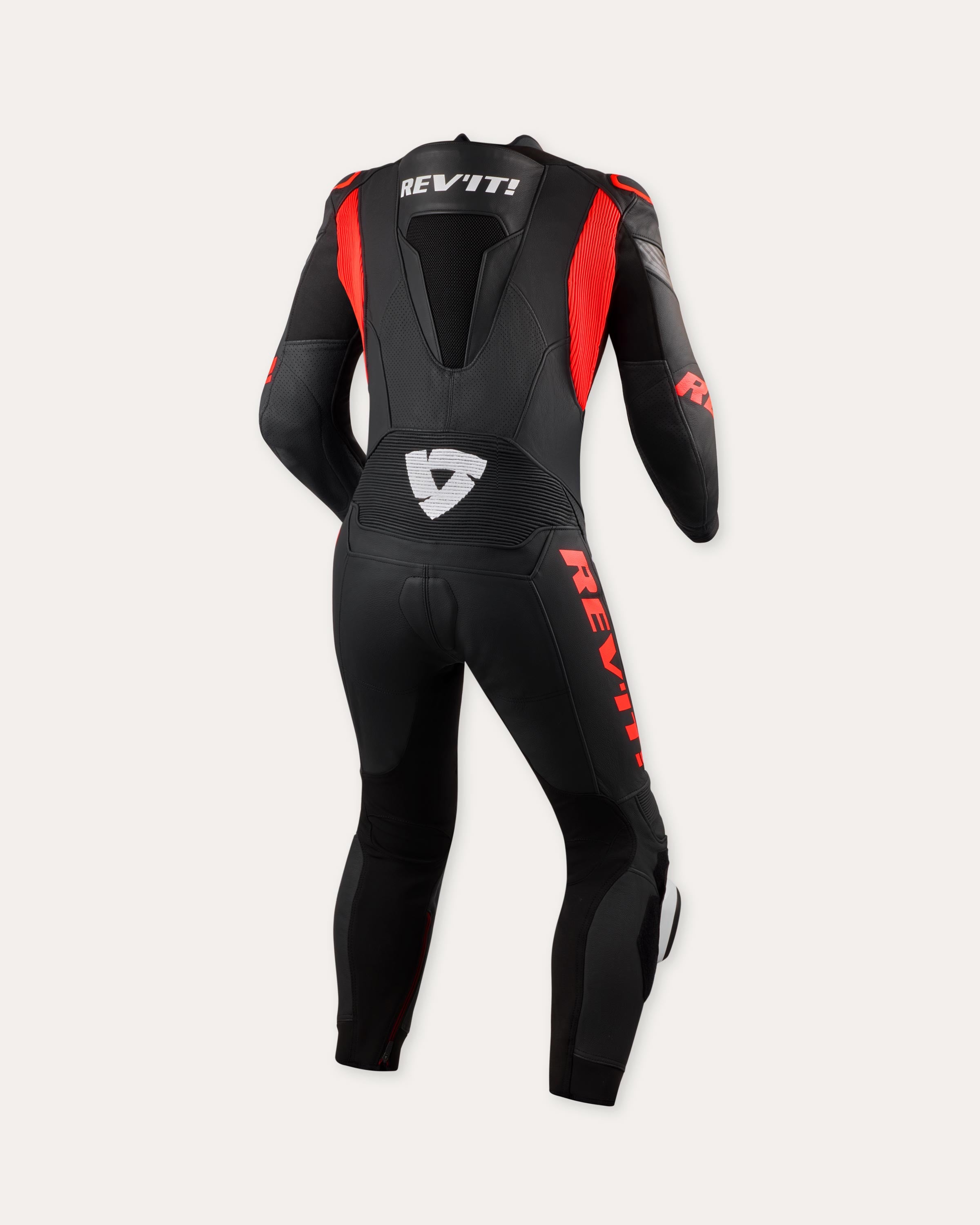 Back image: Argon 3 - Black-Neon Red