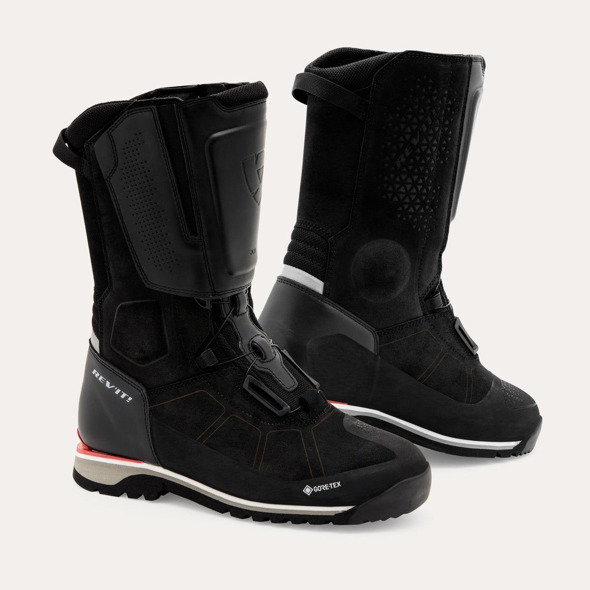 Rev’It Discovery GTX Boots in Black - Men’s Size 7 Discovery GTX Motorcycle Boots | For world traveling on any  main image 3