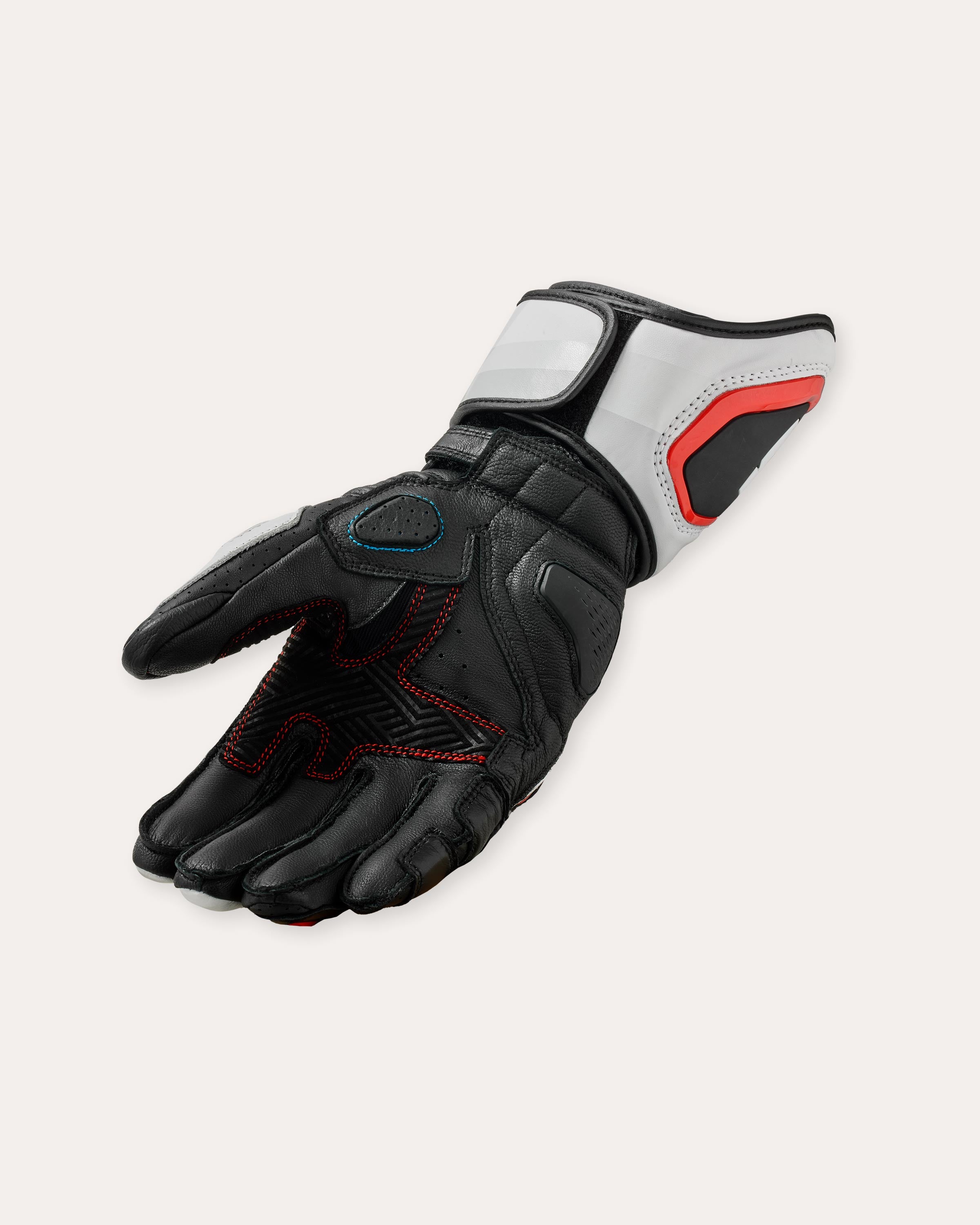 Back image: Quantum 3 - White-Neon Red