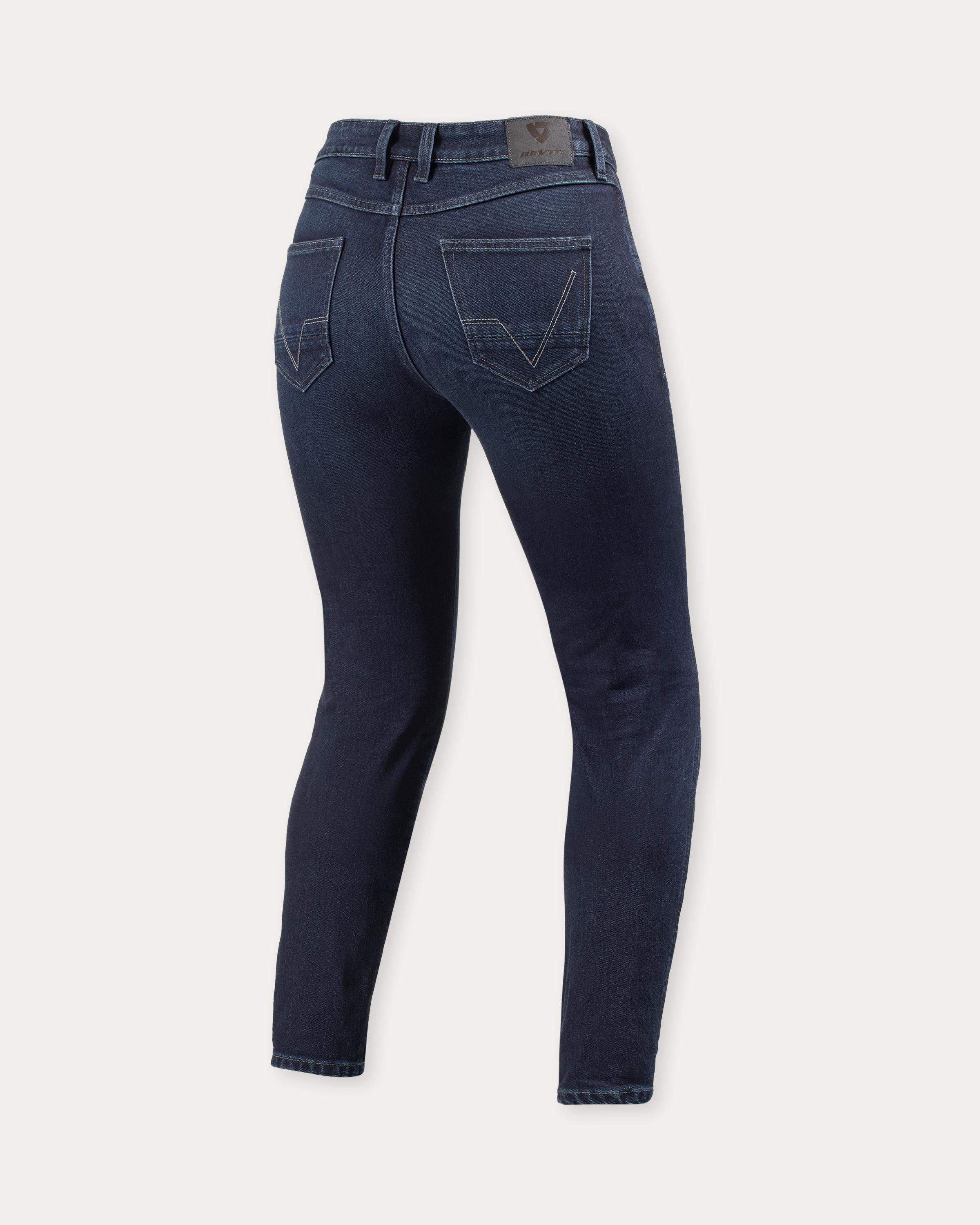 Back image: Marzia Skinny Ladies - Medium Blue Stone