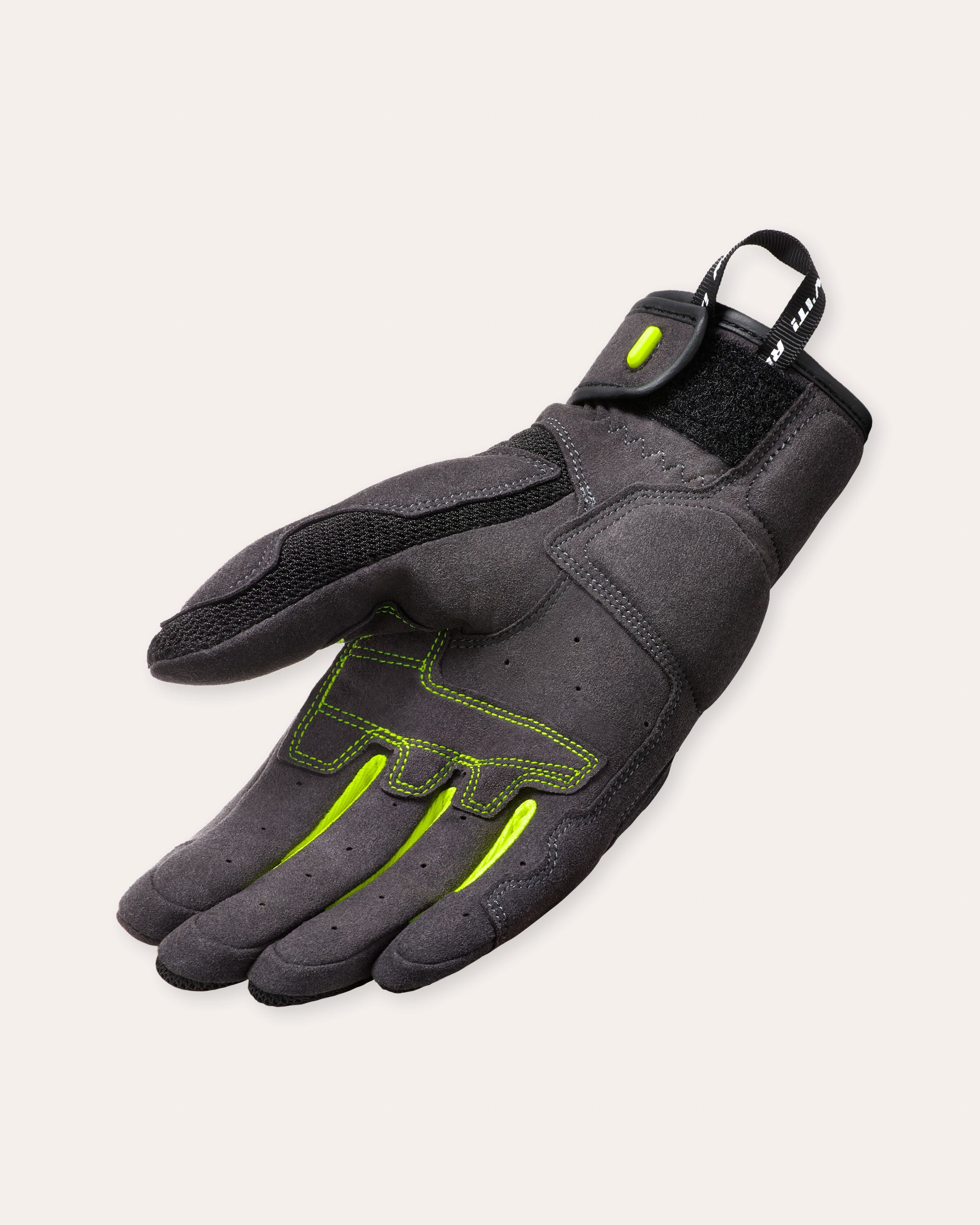 Back image: Volcano Ladies - Black-Neon Yellow