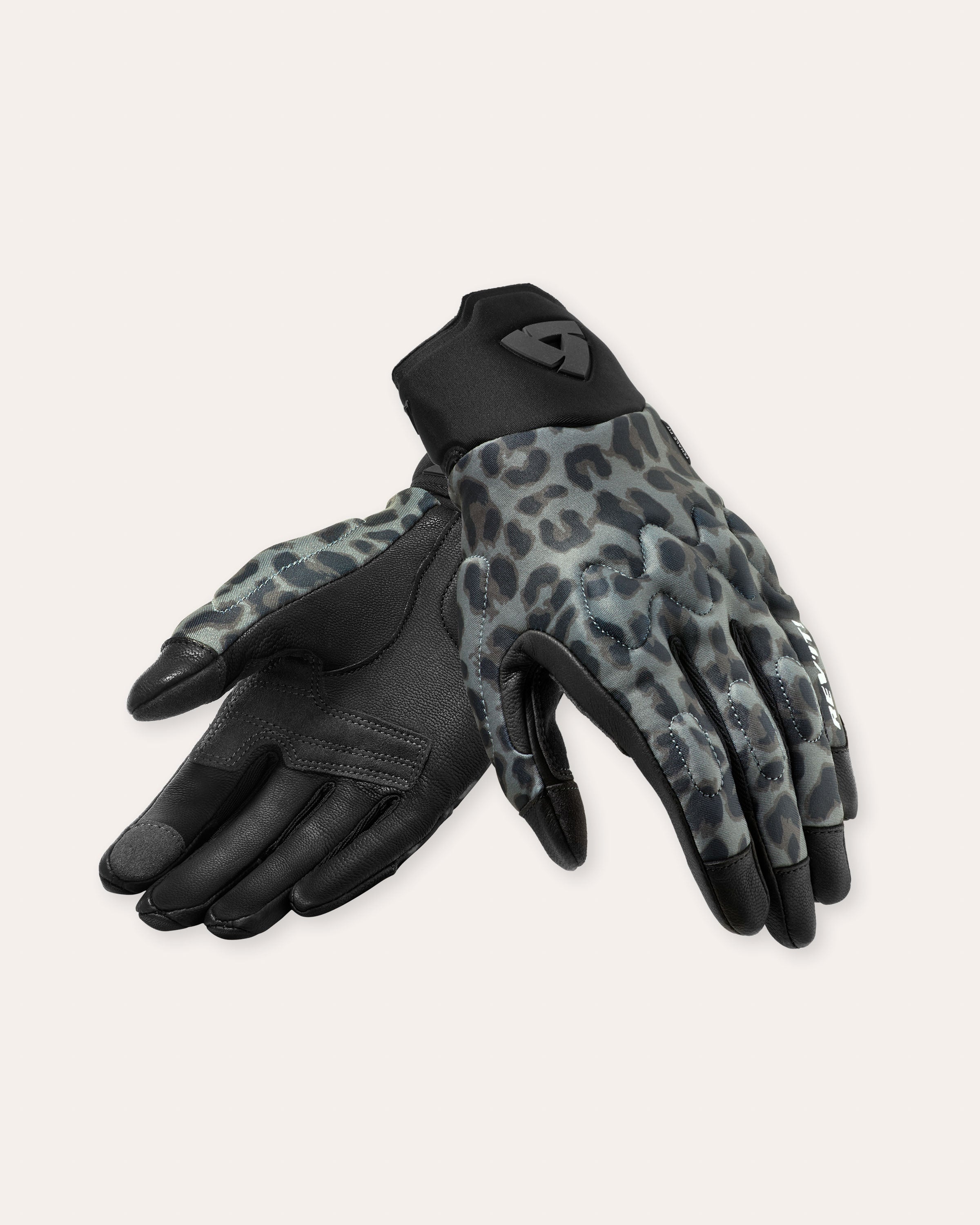 Front image: Spectrum Ladies - Leopard-Dark Grey