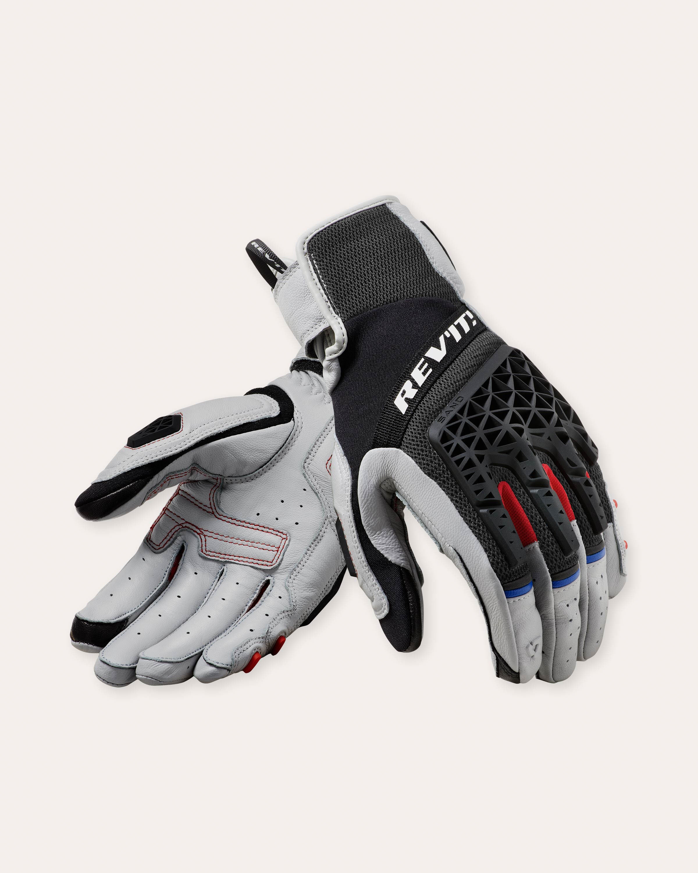 Gloves Sand 4 | Light Grey-Black