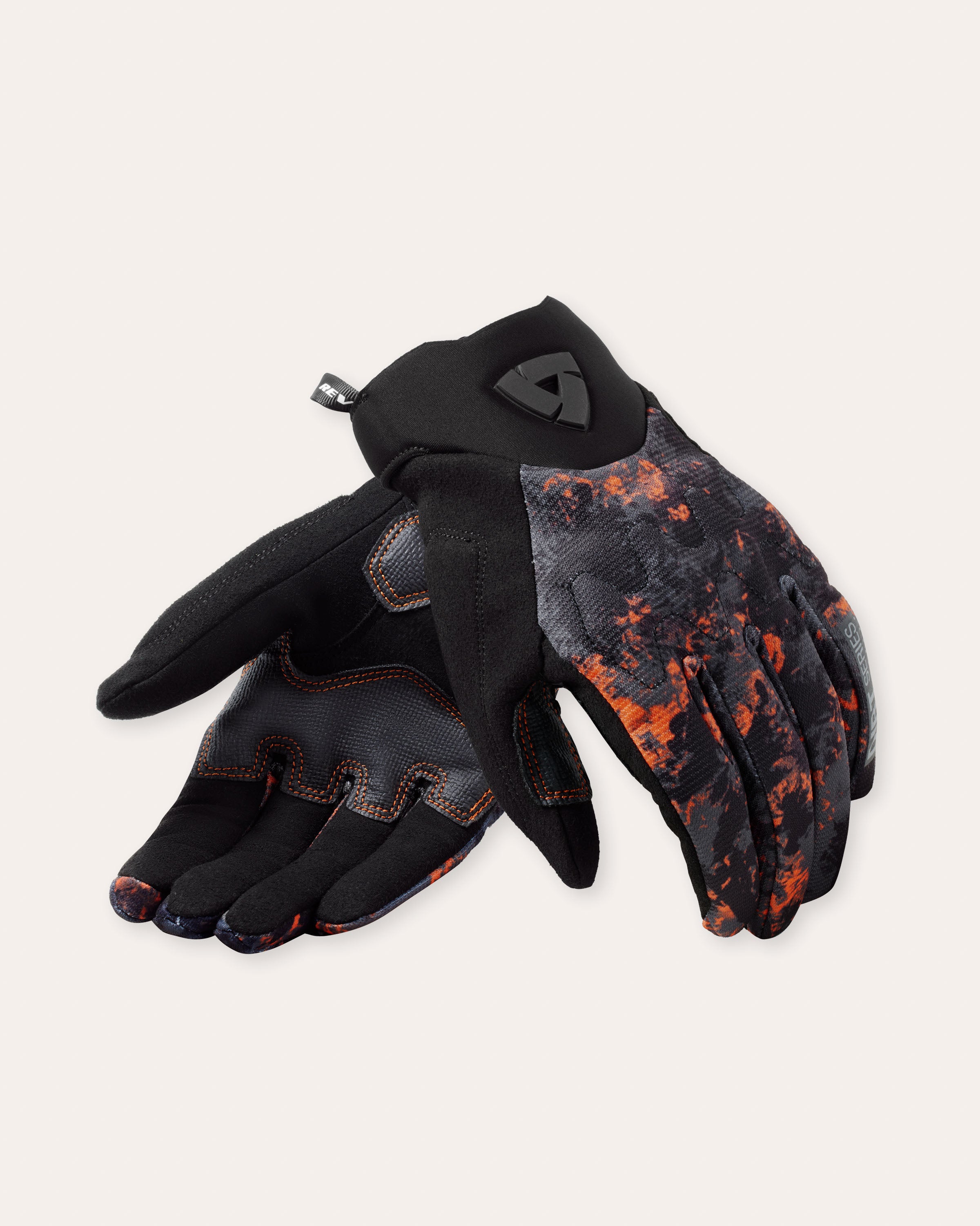 Guanti Continent | Black-Orange