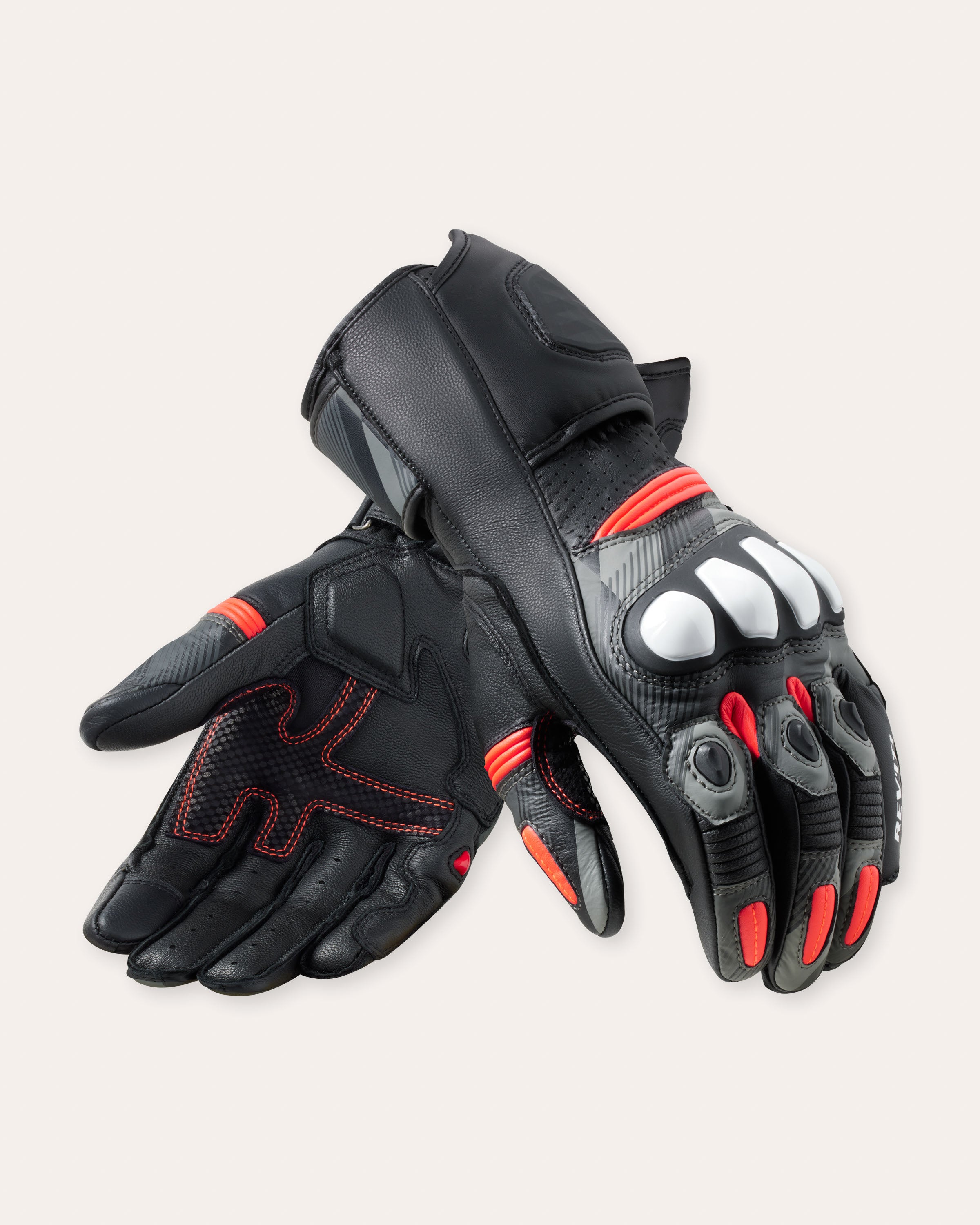 Gloves League 2 | Black-Neon Red
