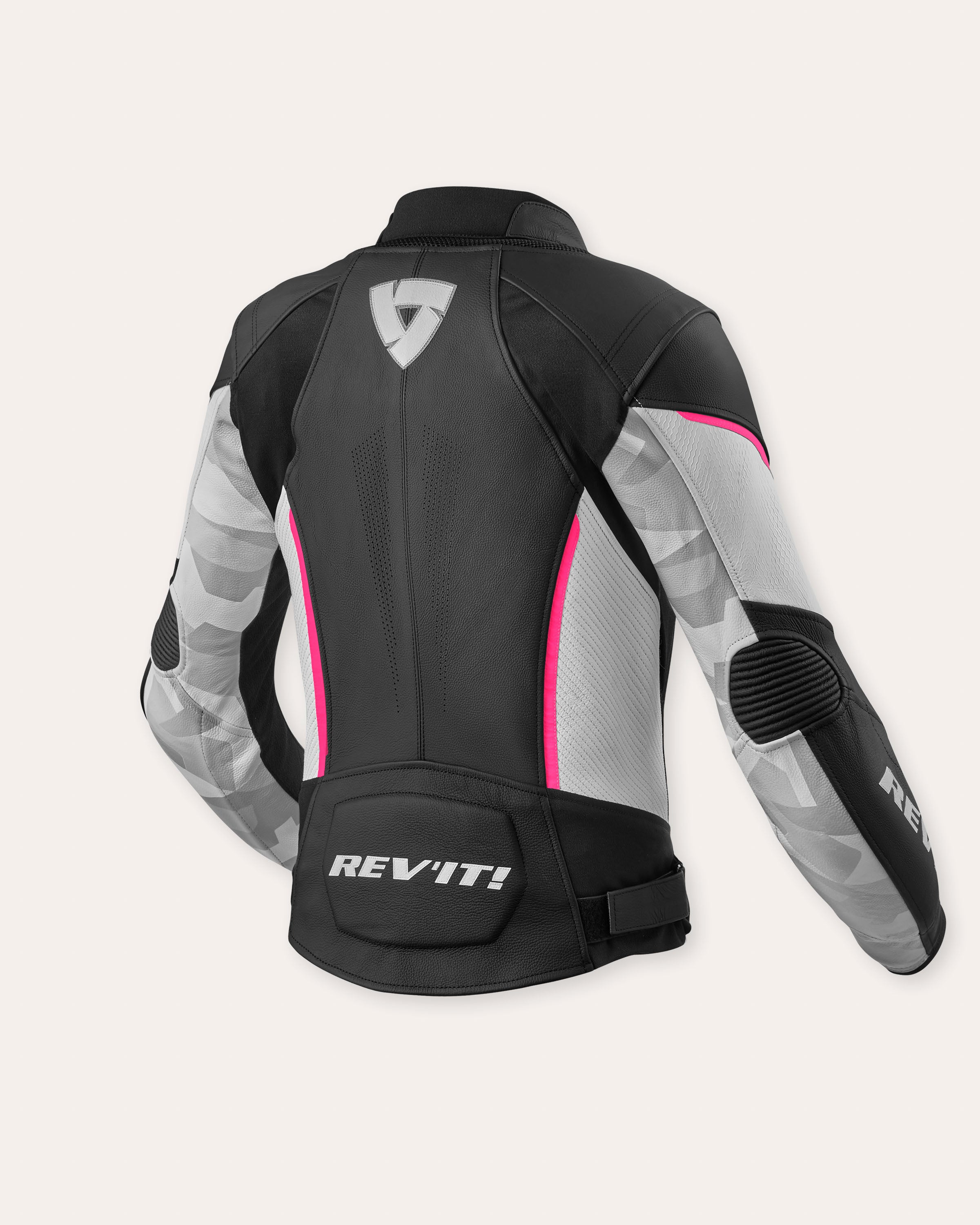 Back image: Xena 3 Ladies - Black-Pink