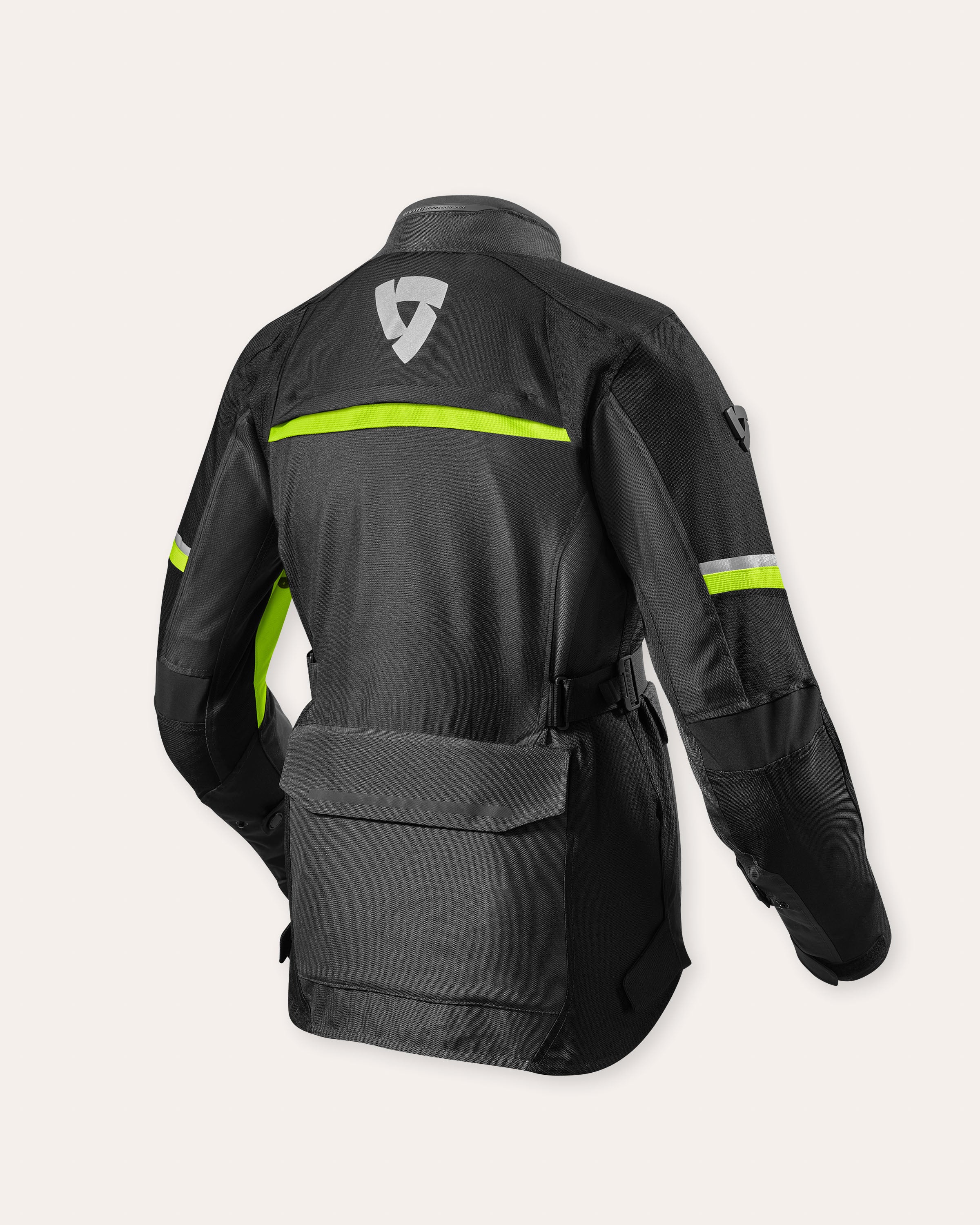 Back image: Outback 3 Ladies - Black-Neon Yellow