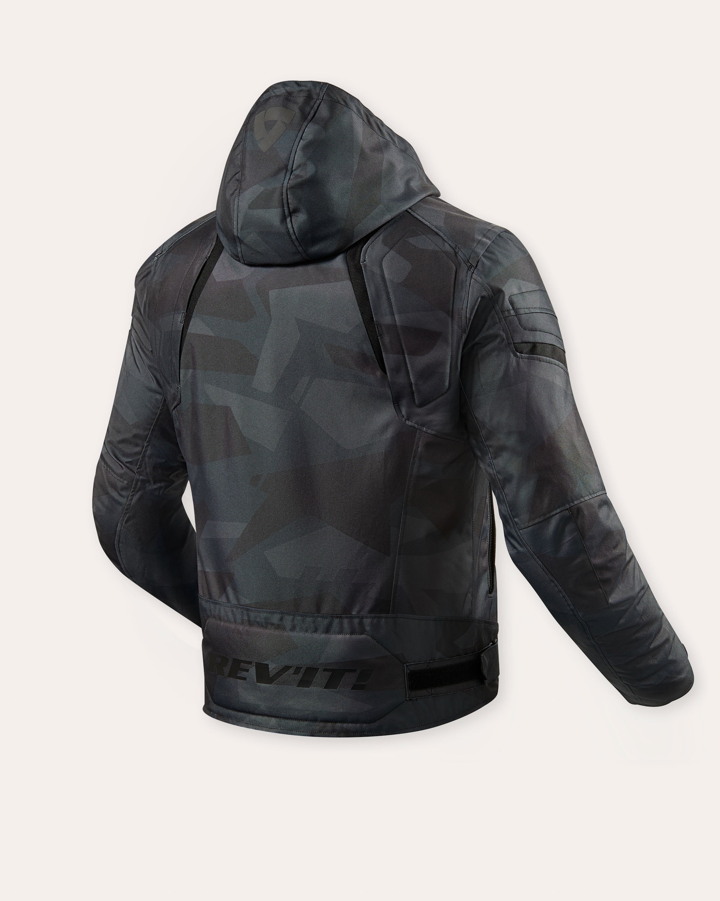 Back image: Flare 2 - Camo Black-Grey