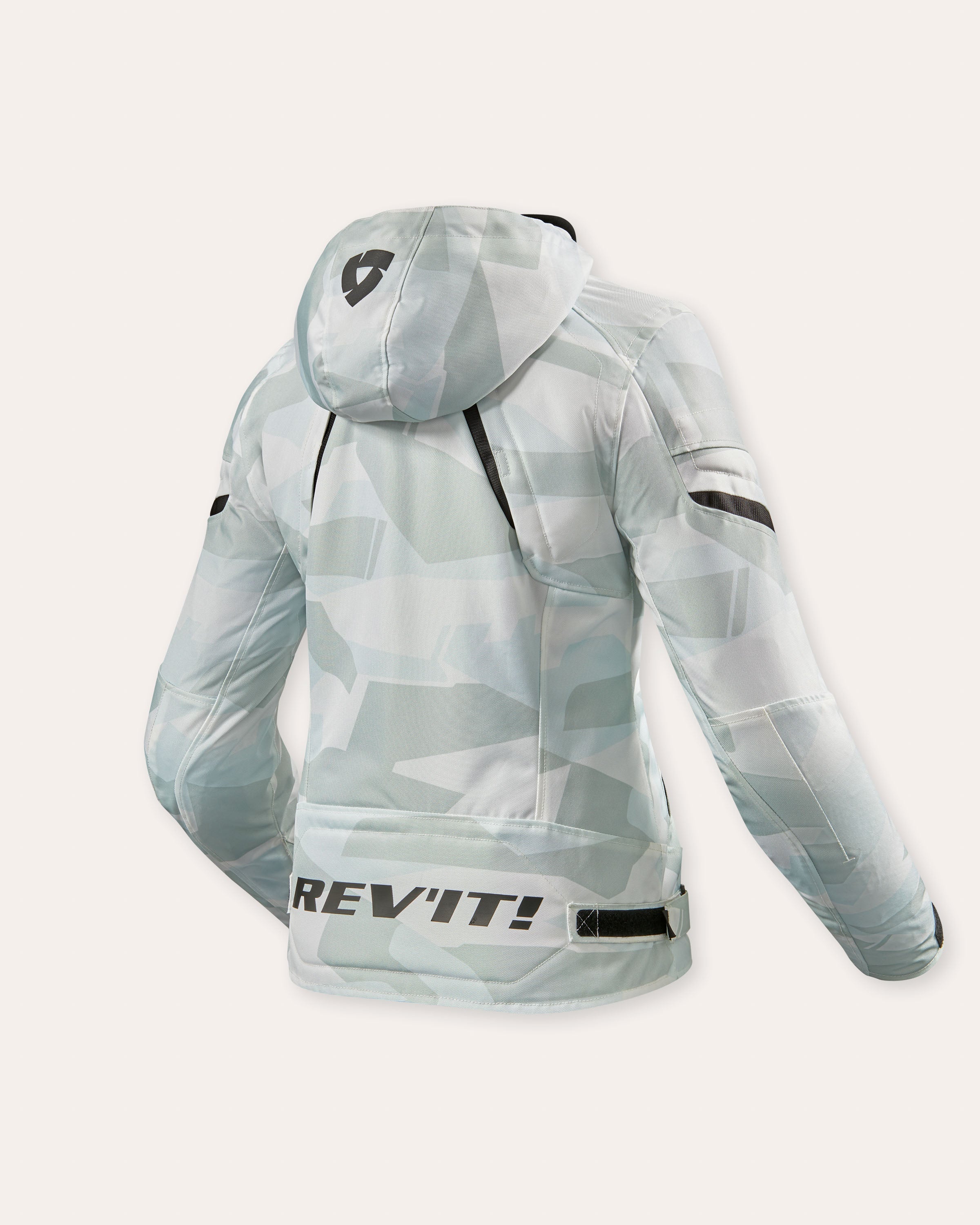 Back image: Flare 2 Ladies - Camo Grey-White