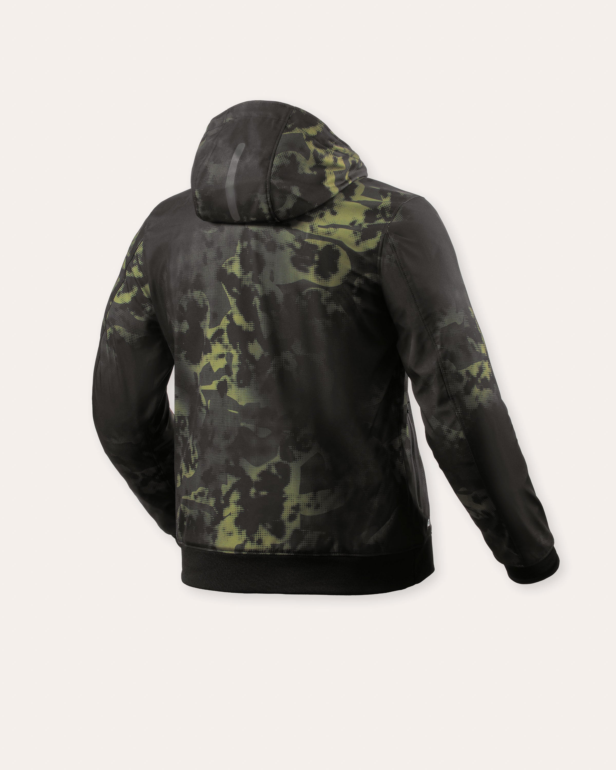 Back image: Saros WB - Black-Dark Green