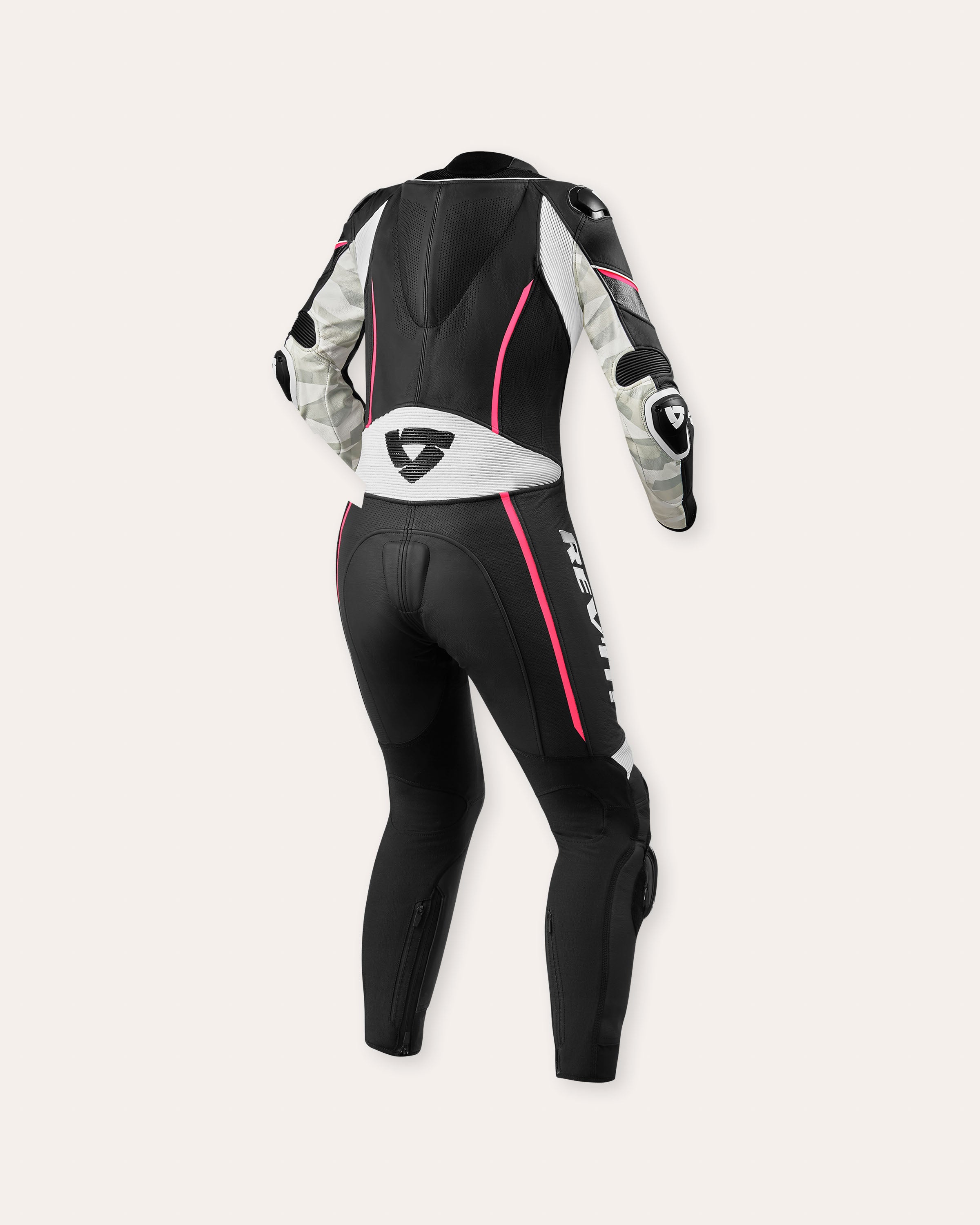 Back image: Xena 3 Ladies - Black-Pink