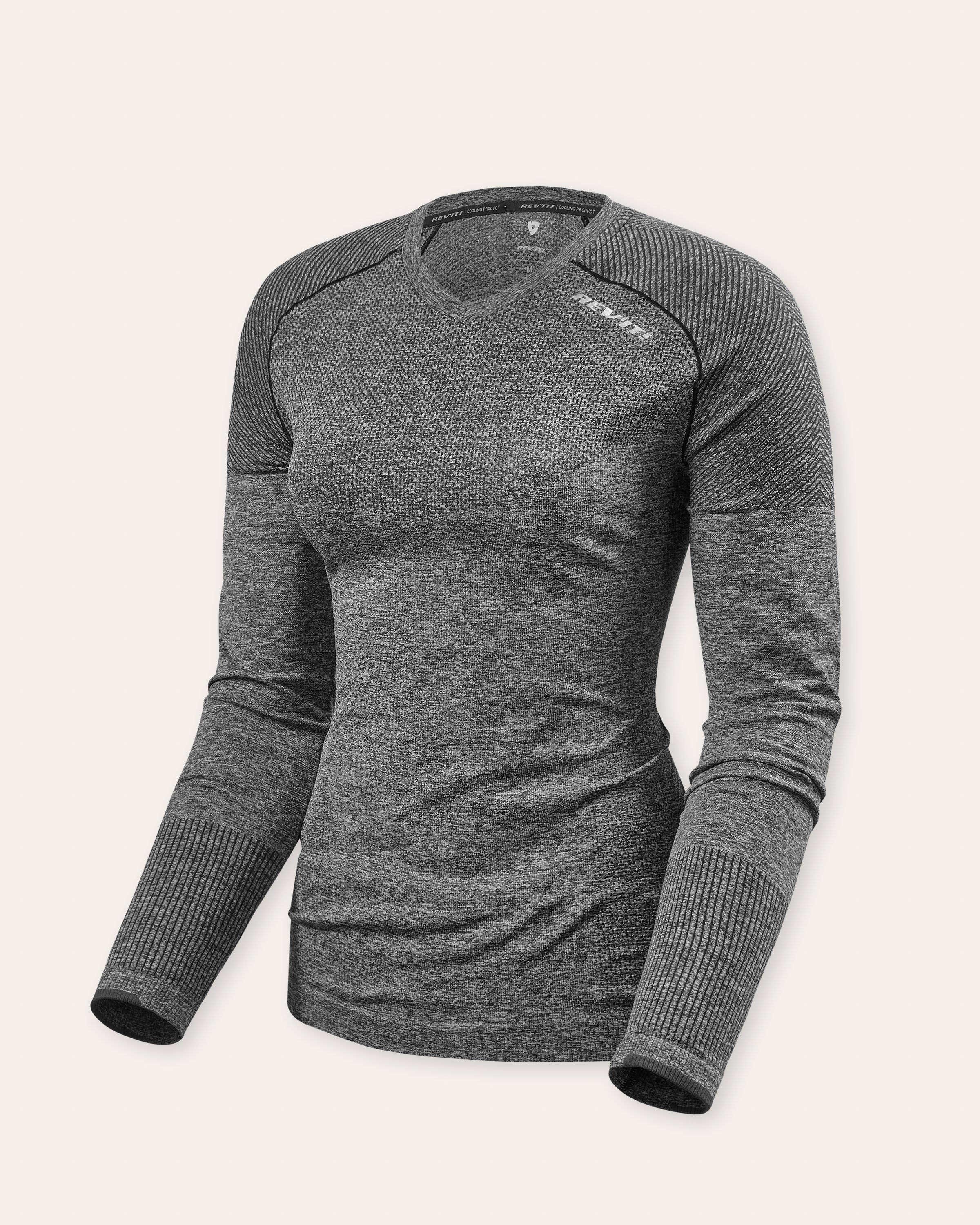 Front image: Airborne LS Ladies - Dark Grey