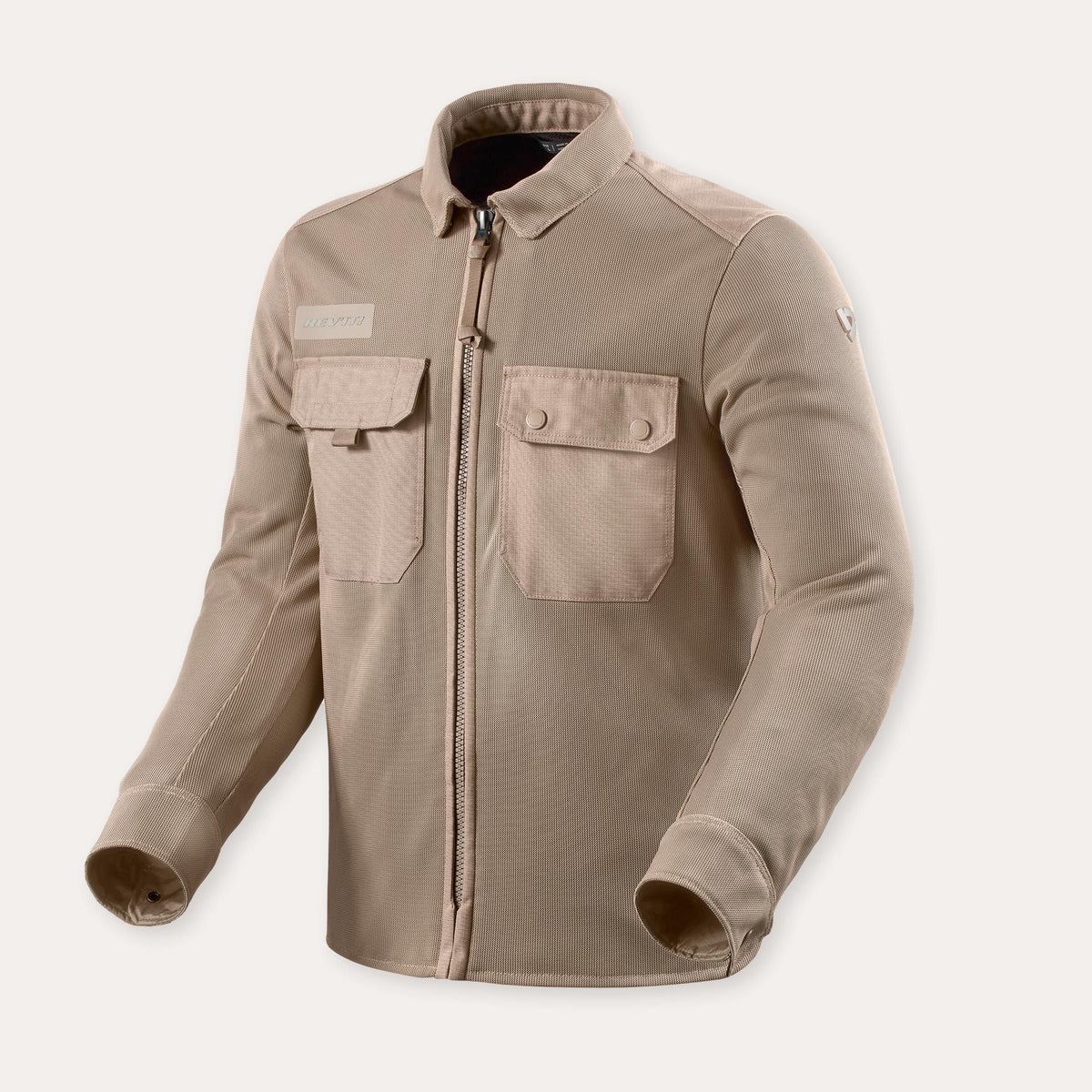 Veste Moto Revit Overshirt Tracer Air 3 Noir Ventilée - Protections Coudes/épaules, Taille Homme, été