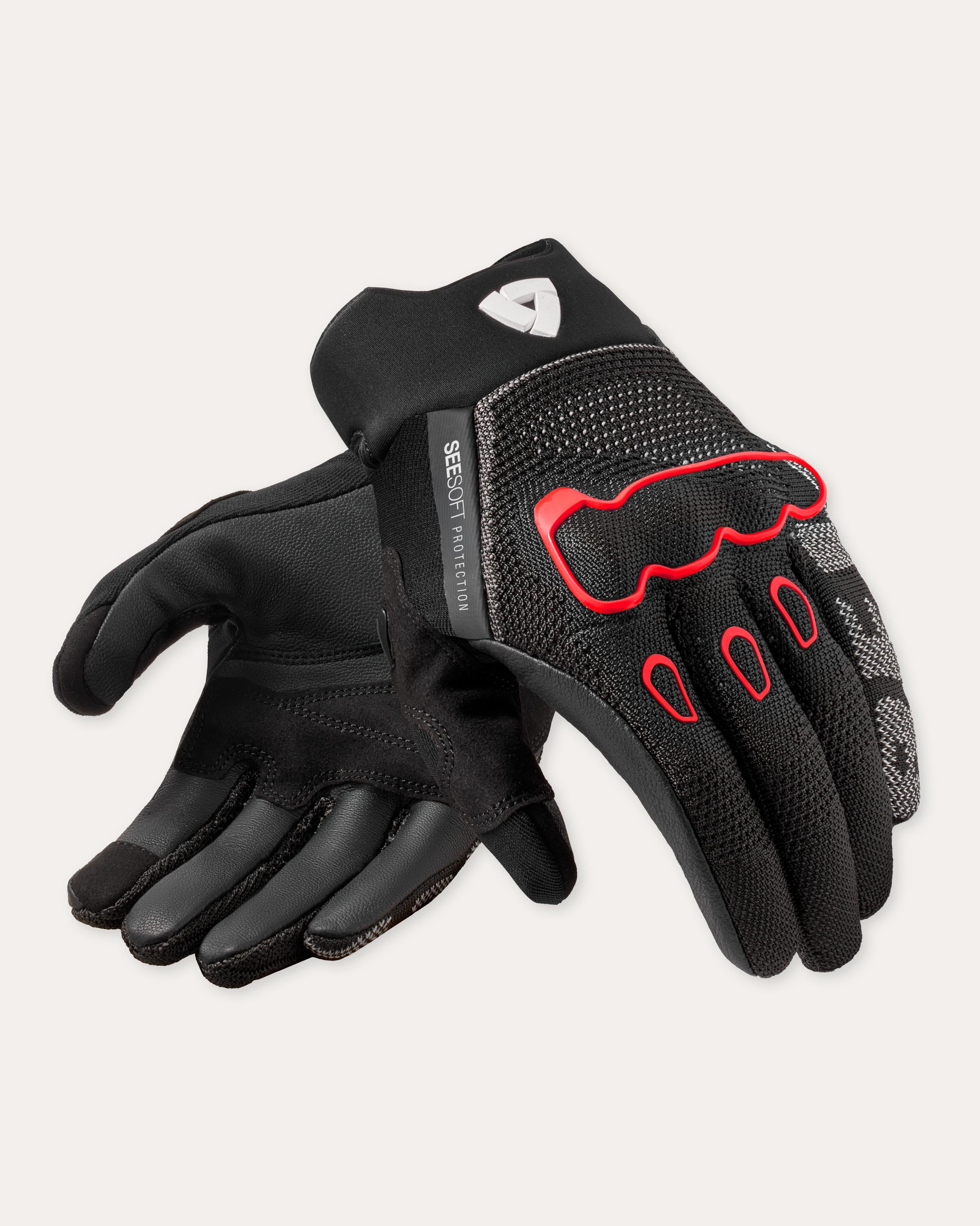 Guantes Hyperspeed 3 | Black-Neon Red