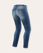 Back image: Westwood Ladies SF - Light Blue Used