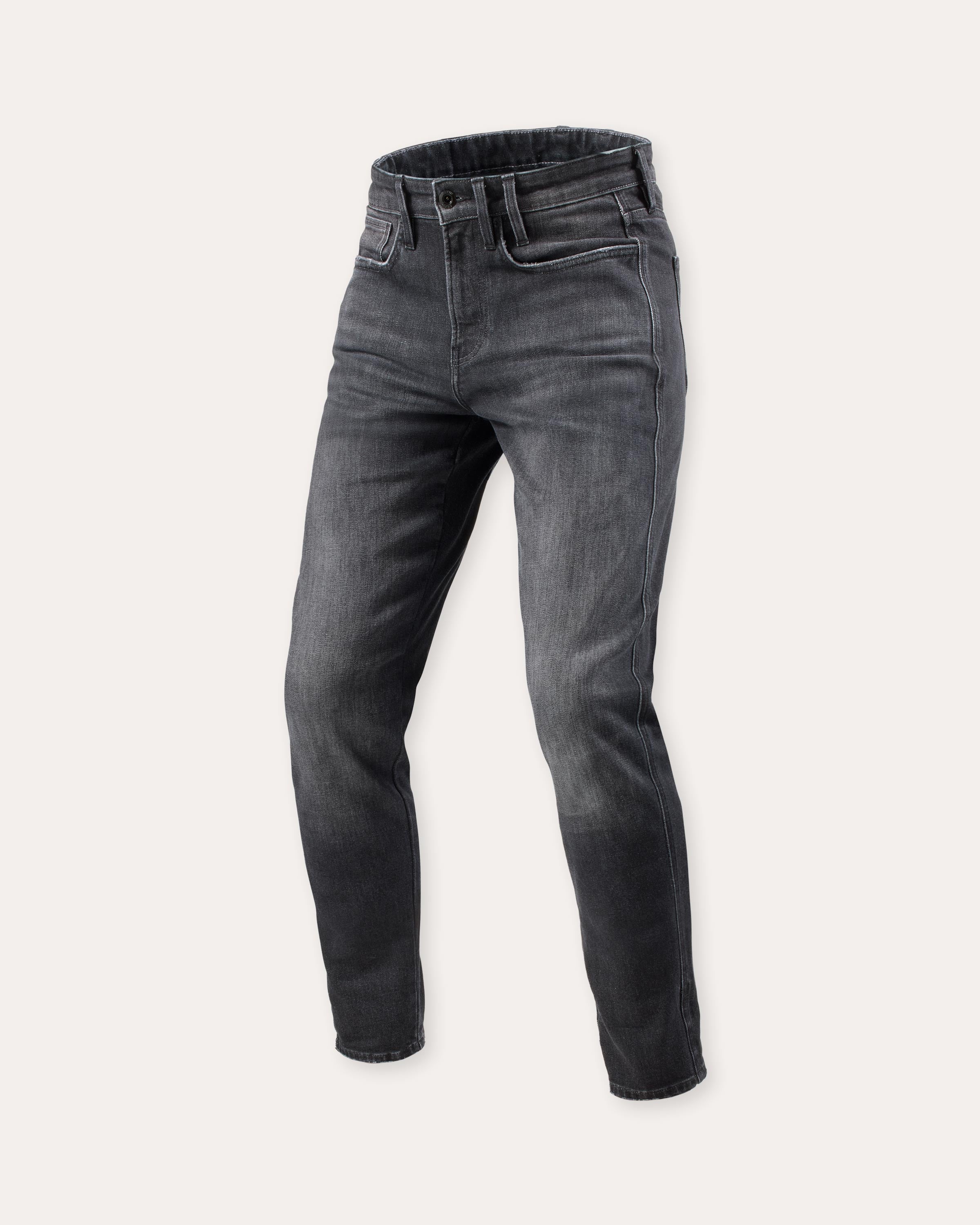 SHIMA Ghost Motorjeans voor heren, geventileerde elastische slim fit, biker motorbroek voor mannen met kevlar versterkingen, kniebeschermers (zwart, 38 SHIMA Ghost Motorjeans voor heren, geventileerde elastische slim fit, biker motorbroek voor mannen met kevlar versterkingen, kniebeschermers (zwart, 38