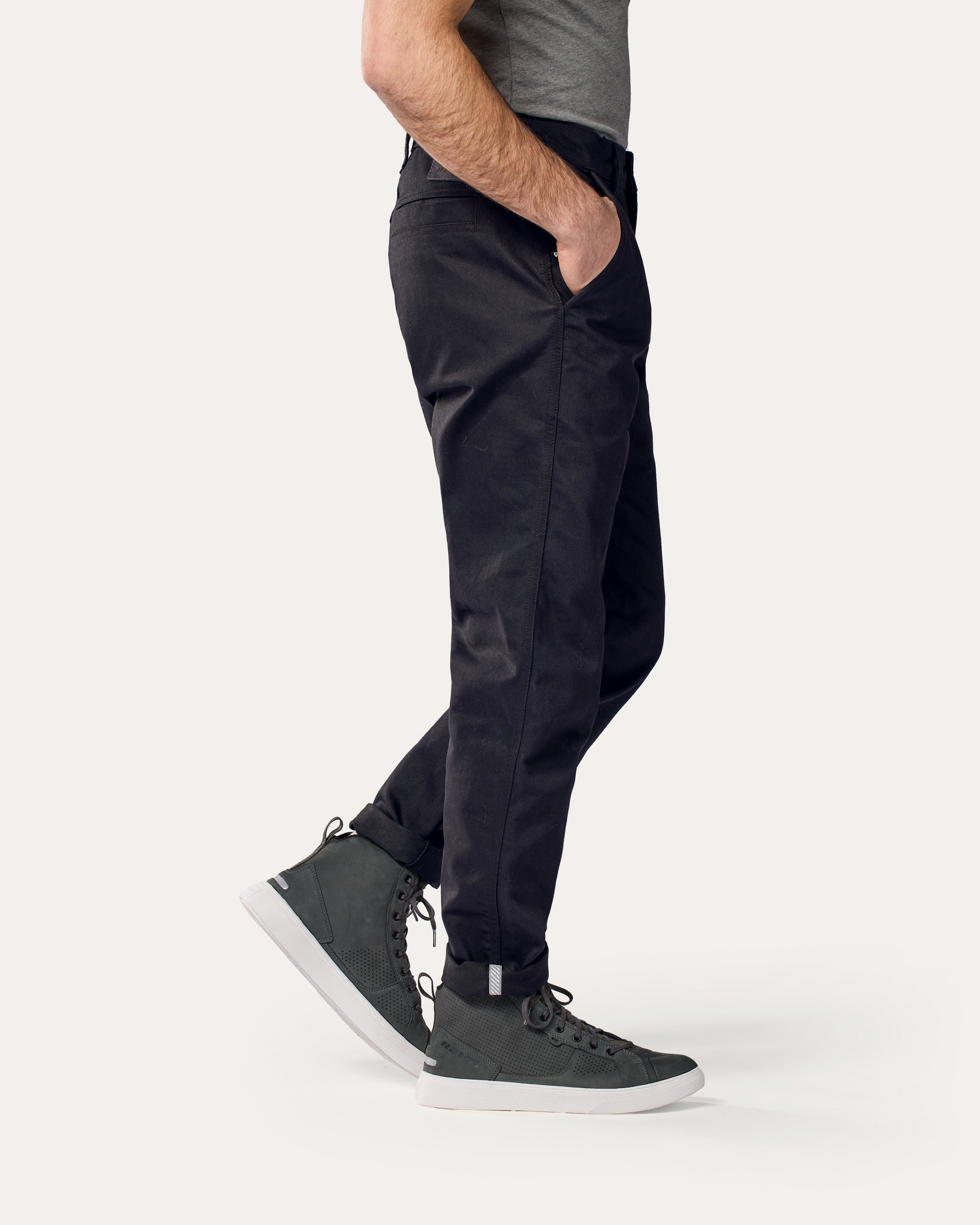 REVERBERATE CHINO TROUSERS サイズ2 REVERBERATE リバーバレイト ブラック CHINO TROUSERS/チノ