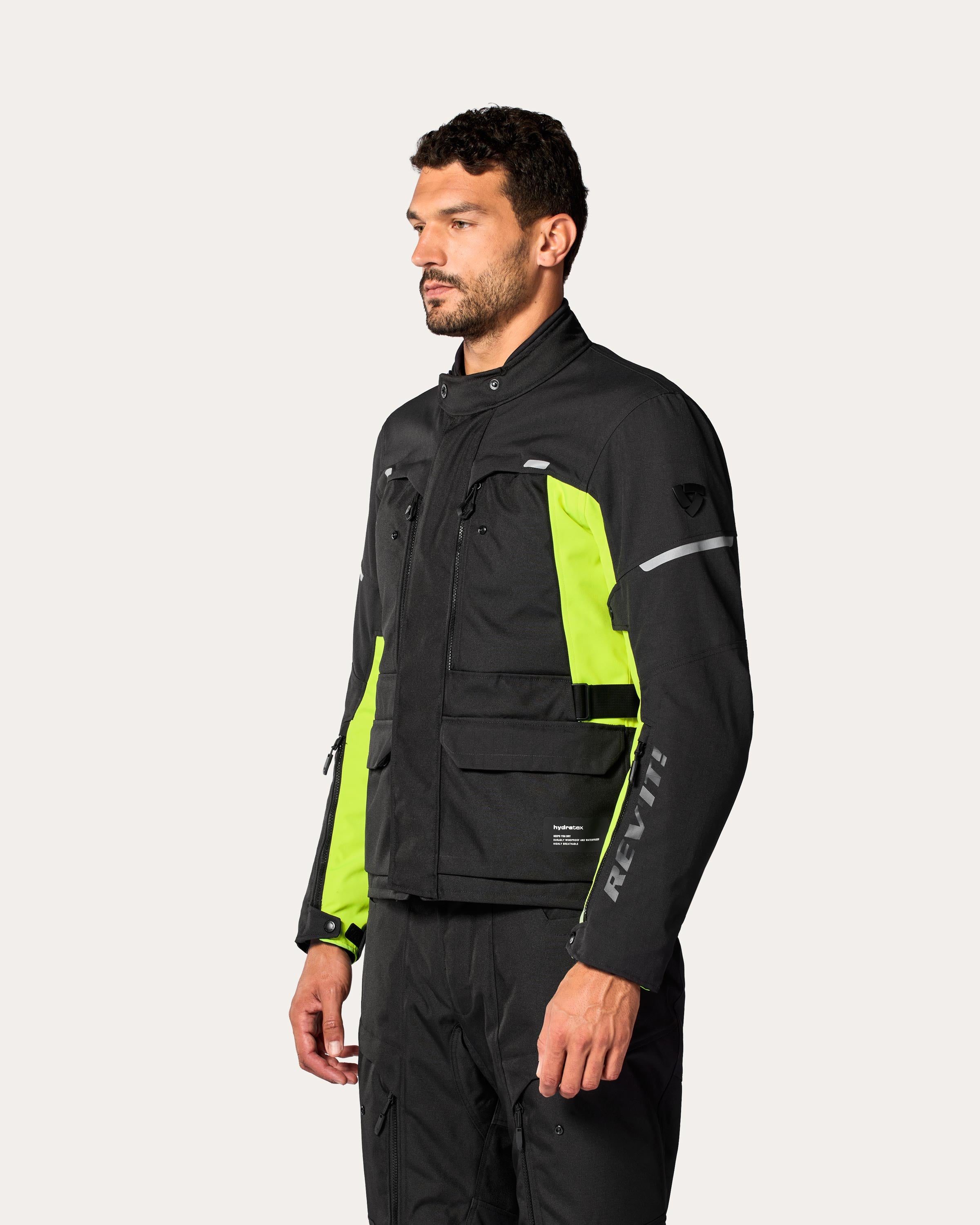 REV'IT! メッシュジャケット ブラック/イエロー Outback 5 H2O Motorcycle Jacket | REV'IT! – REV'IT! Sport