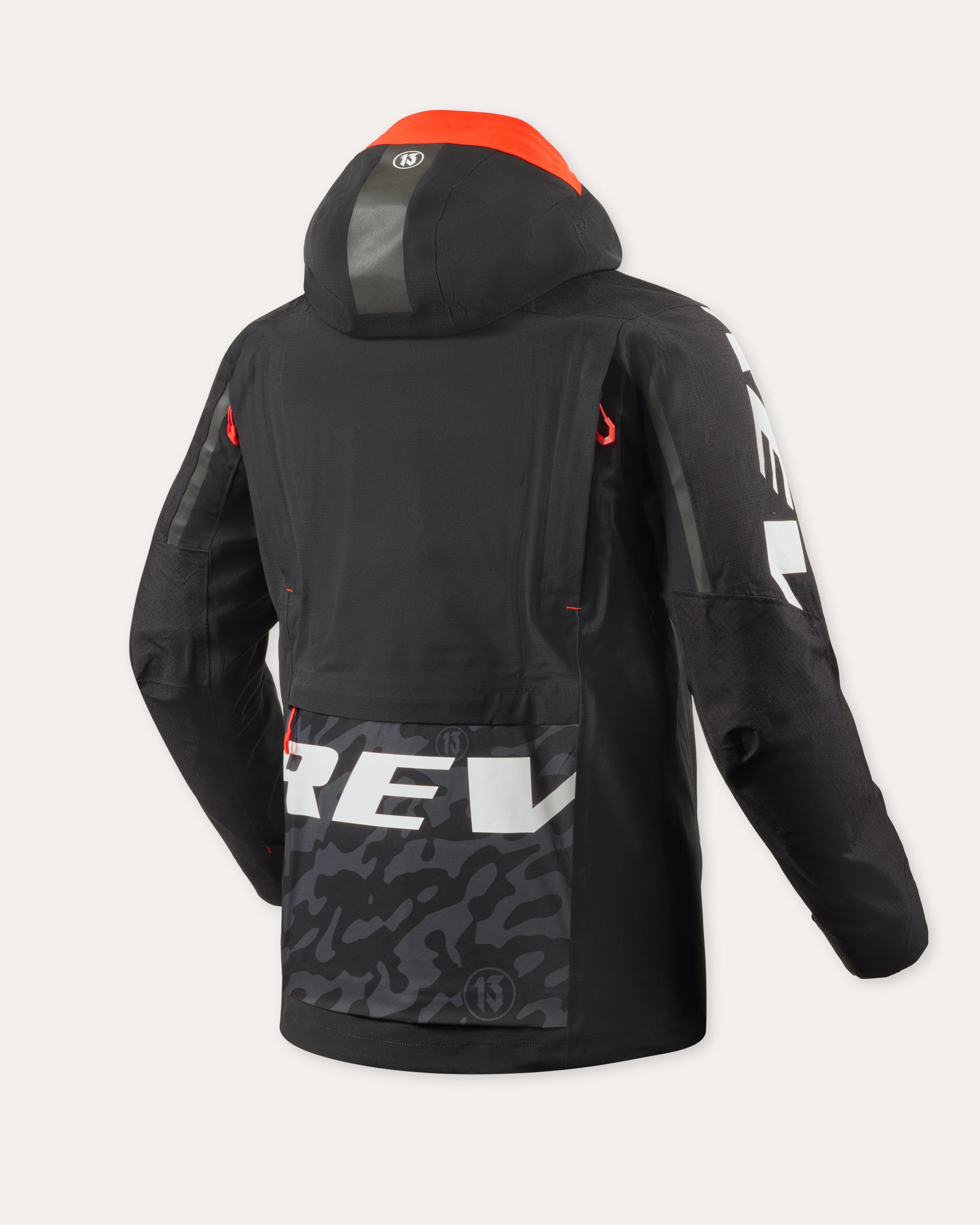 Back image: Vision H2O - Black-Red