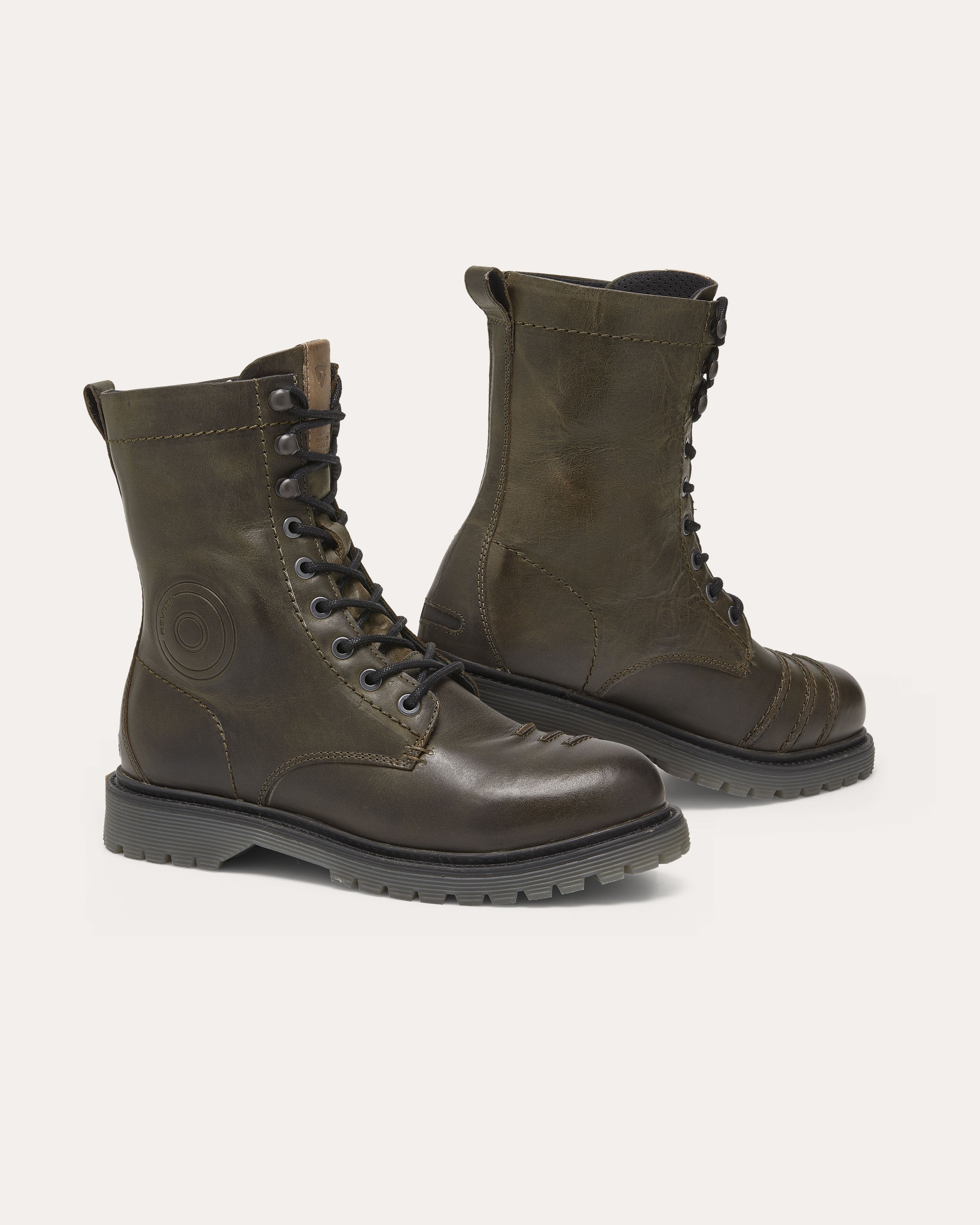 Front image: Portland Ladies - Olive Green-Black