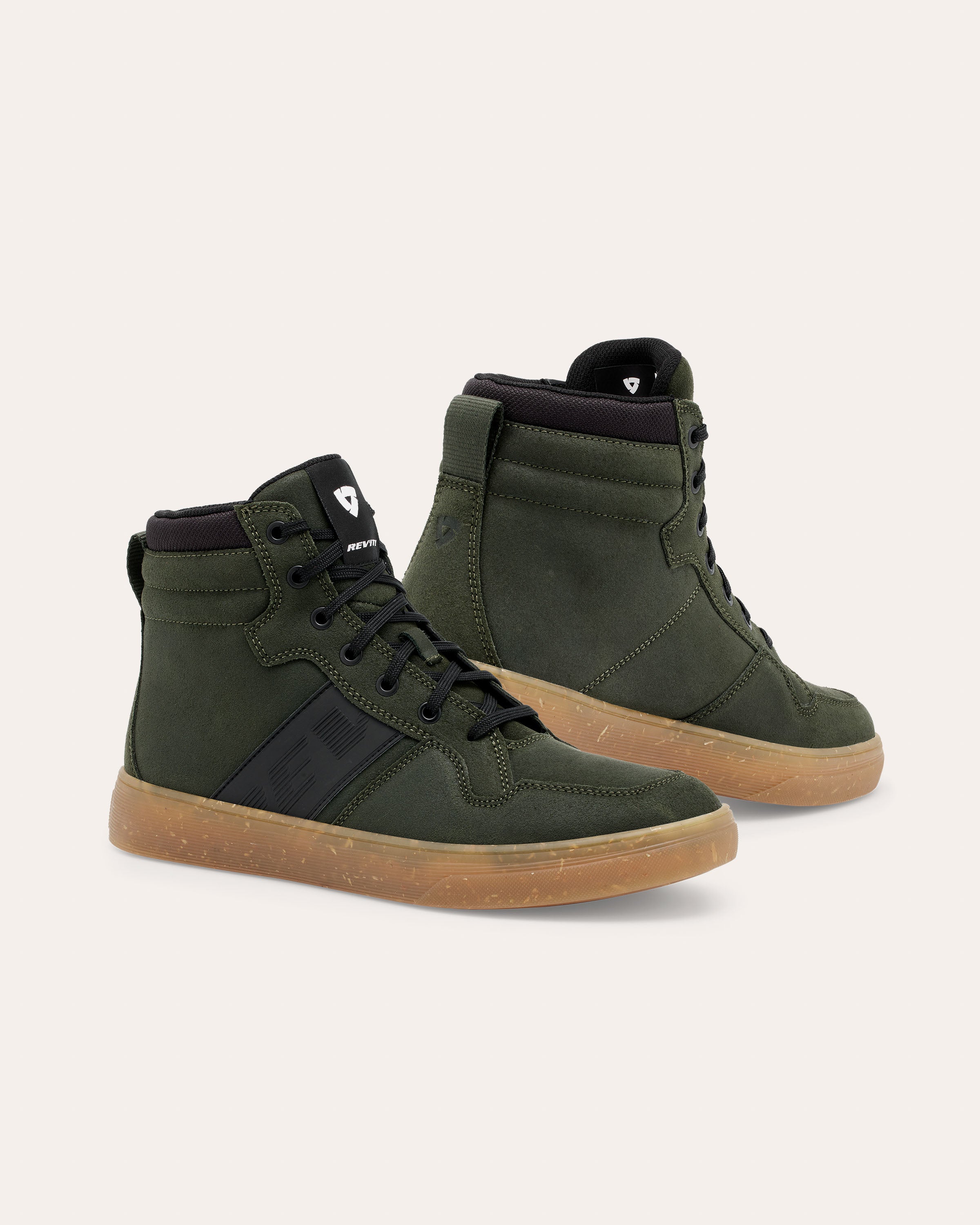 Front image: Kick - Dark Green-Brown