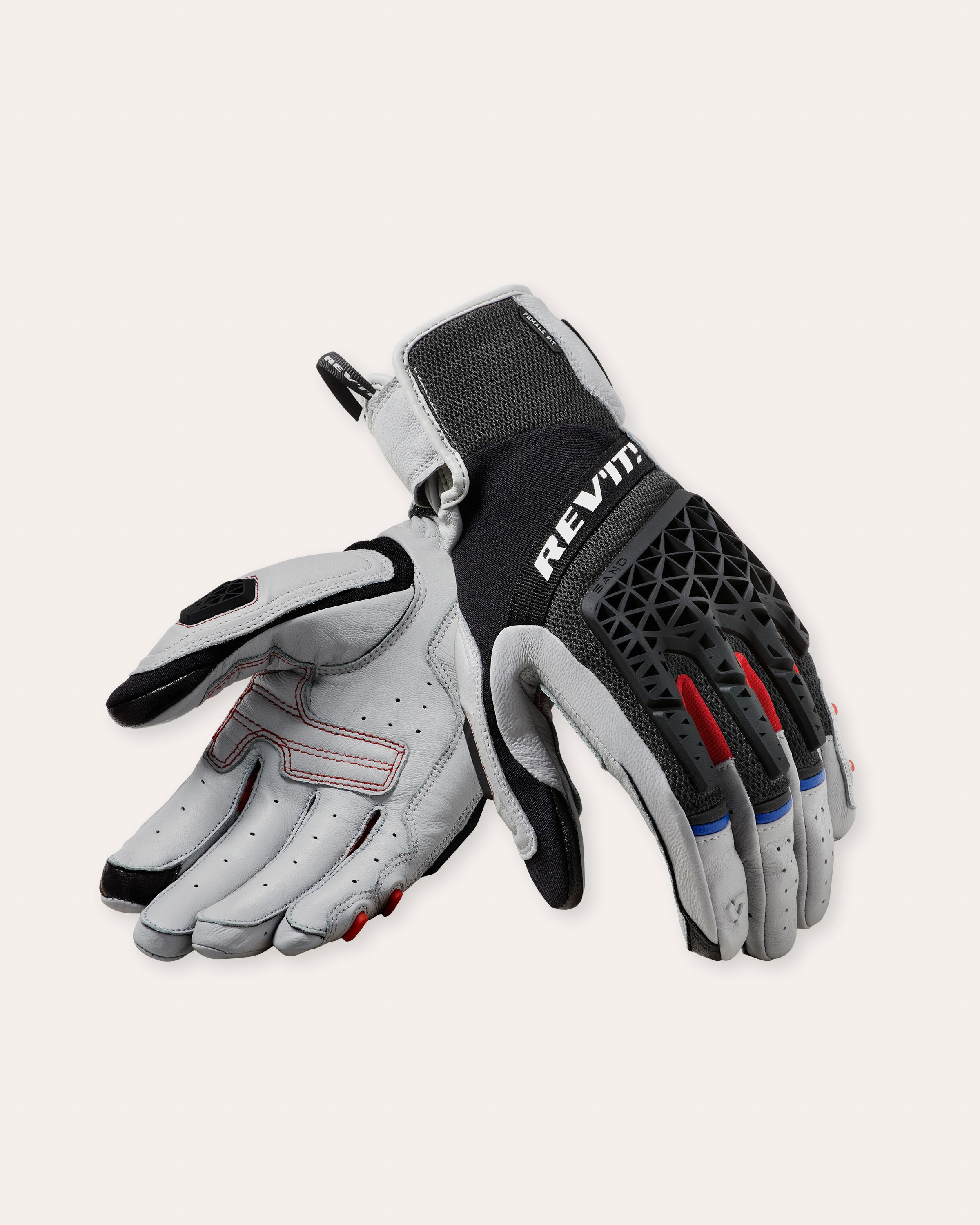 Front image: Sand 4 Ladies - Light Grey-Black