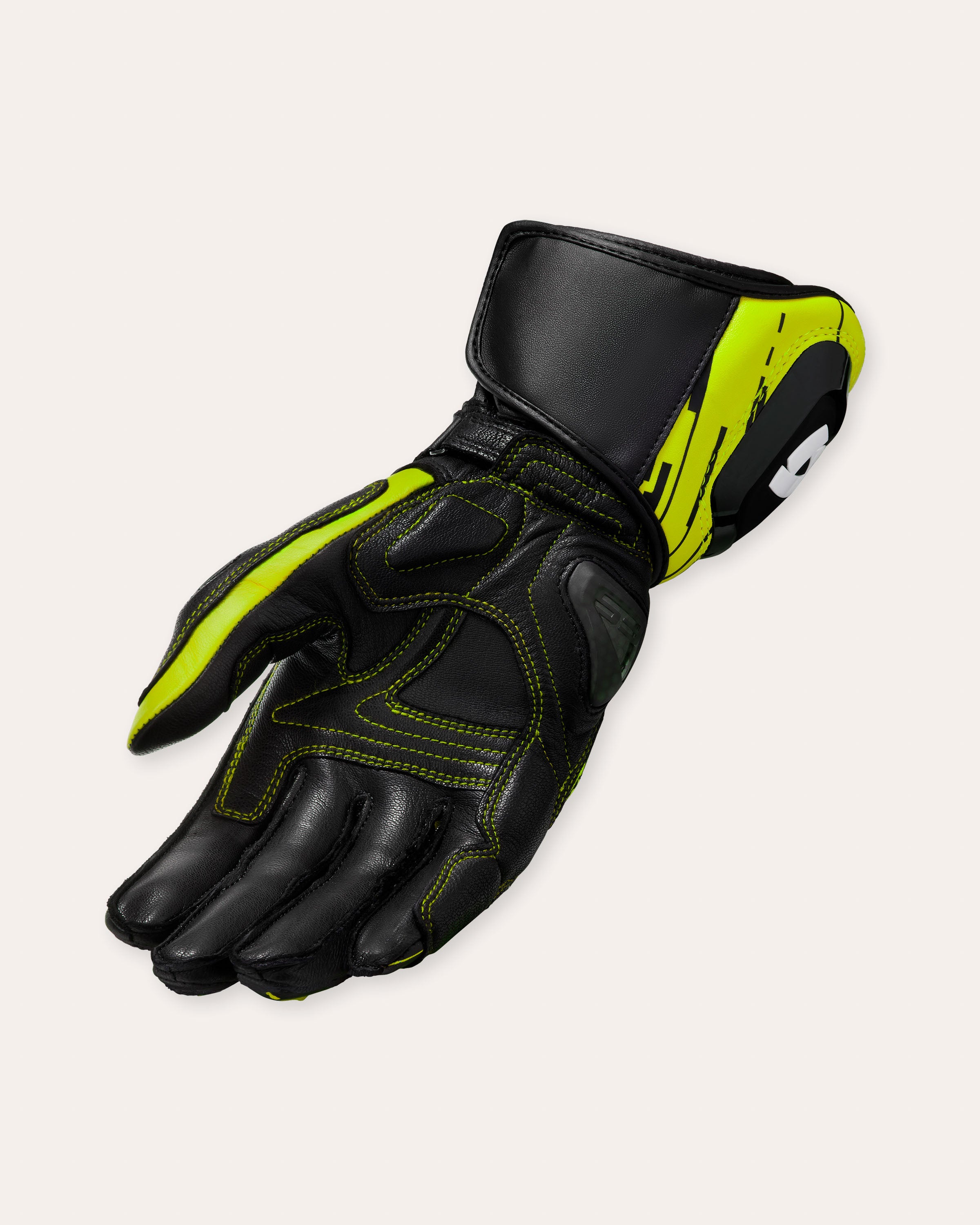 Back image: Quantum 2 - Neon Yellow-Black