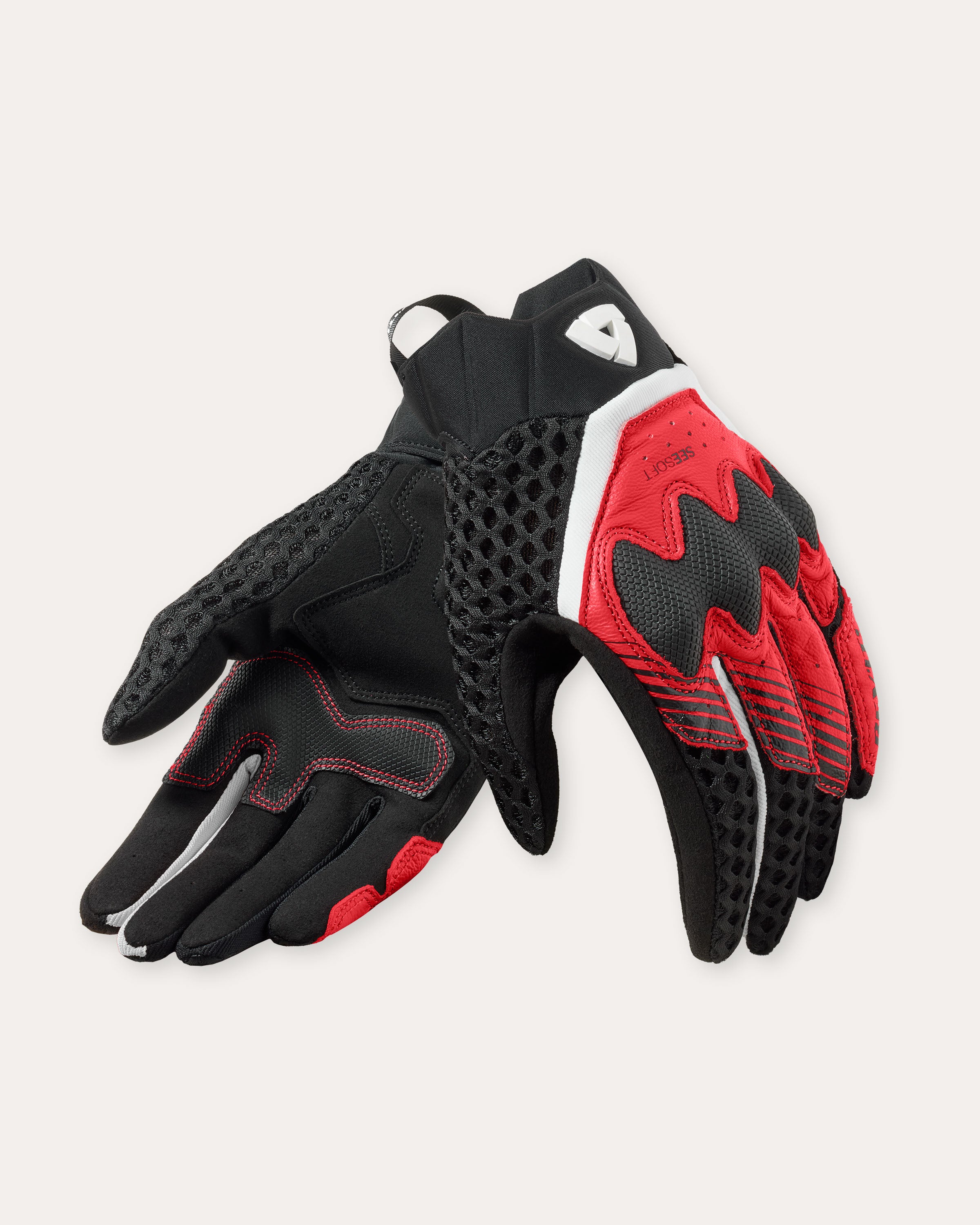 Handschuhe Veloz Ladies | Black-Red