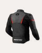 Back image: Argon 2 - Black-Neon Red