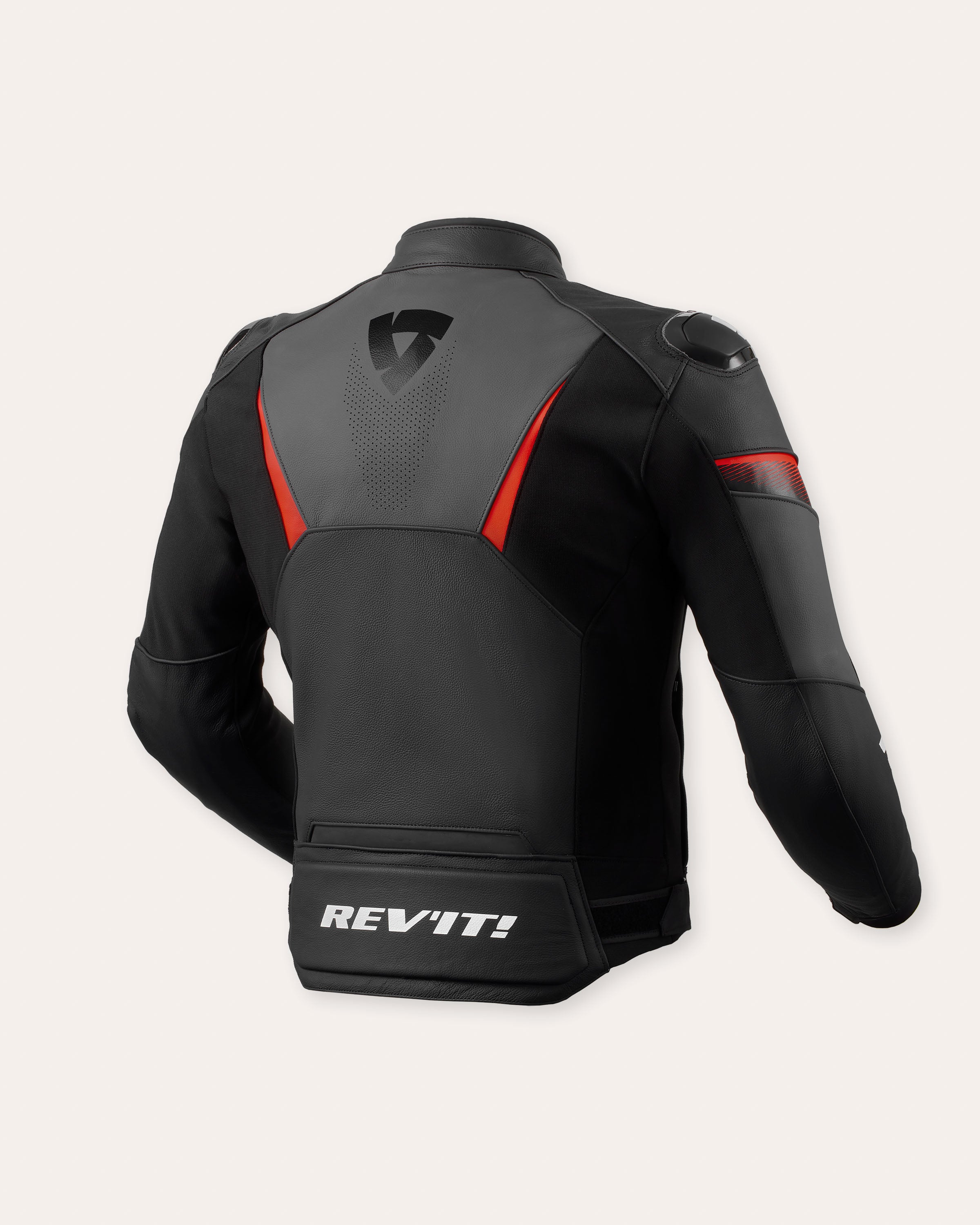 Back image: Argon 2 - Black-Neon Red