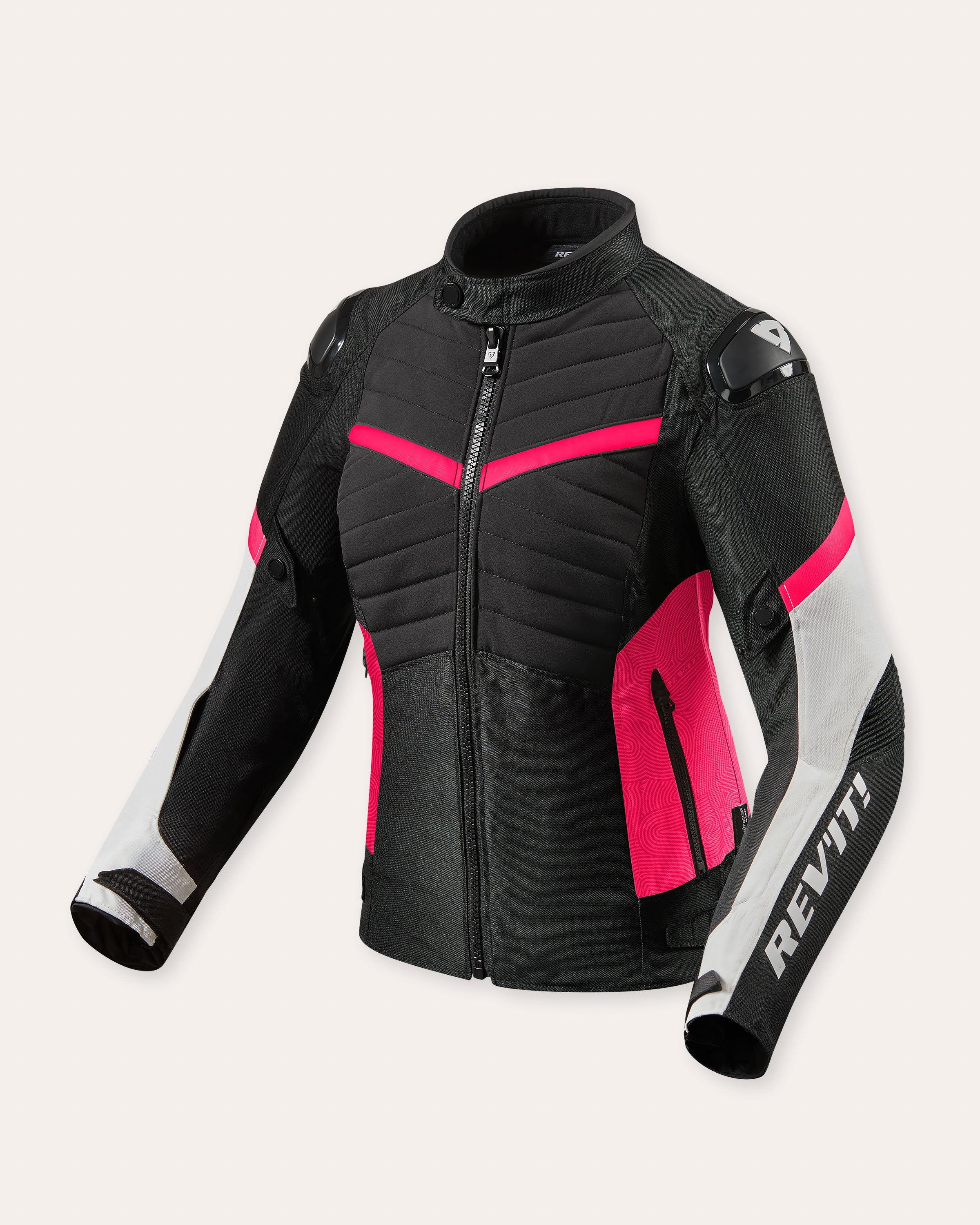 pink motorcycle gear Stay sporty, stay dry with the Arc H2O Ladies motorradjacket. – REV'IT! Sport International