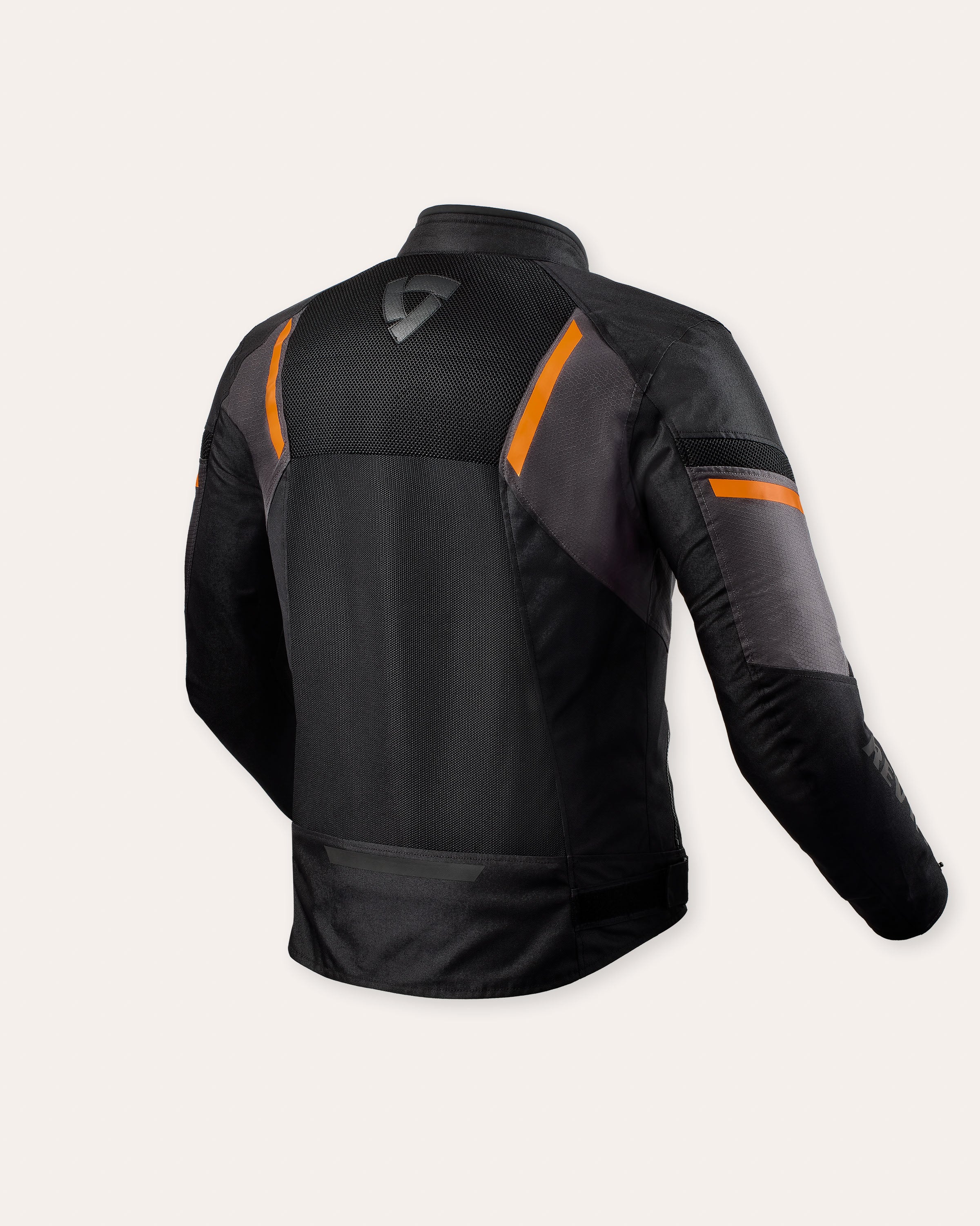 Back image: GT-R Air 3 - Black-Neon Orange
