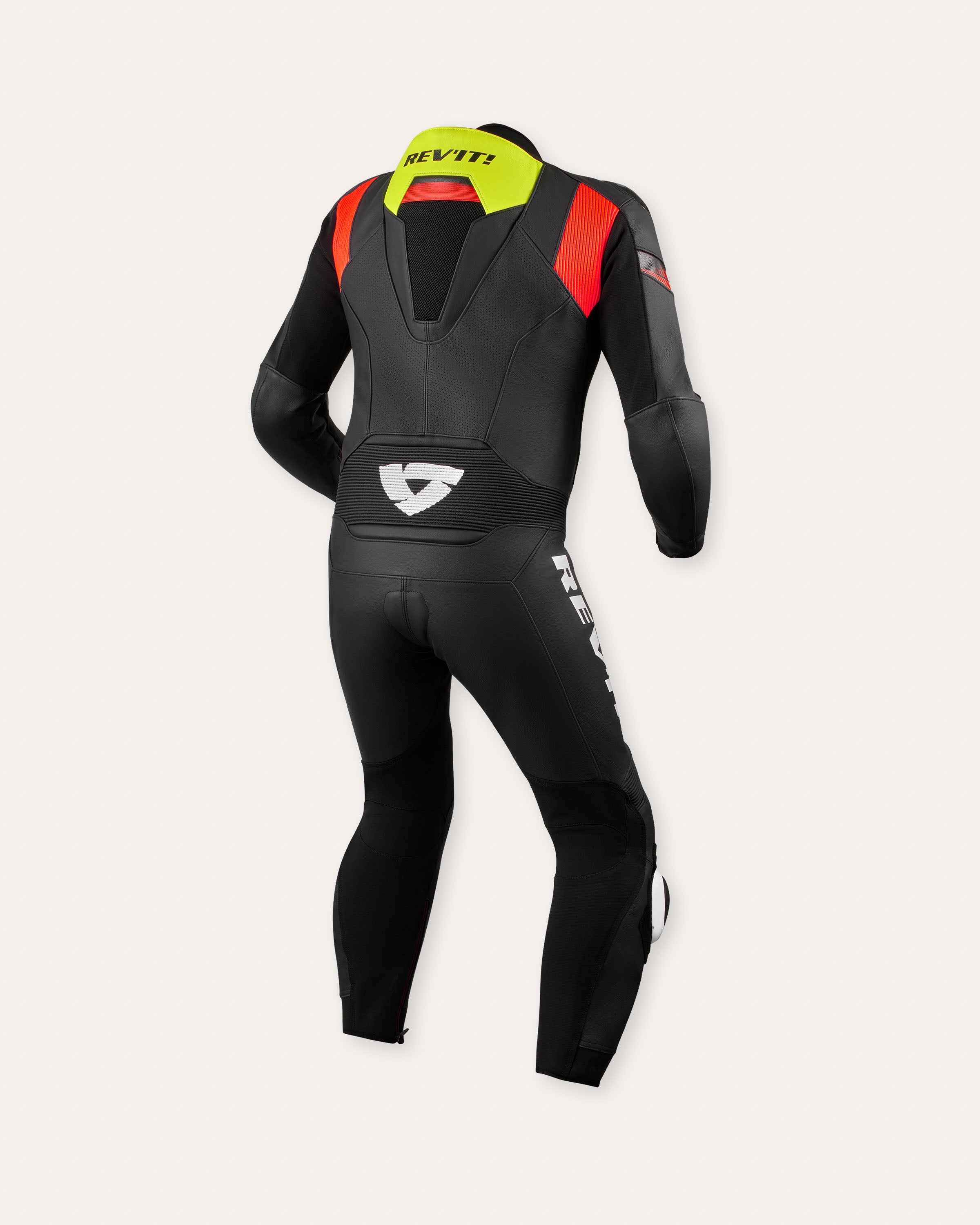Back image: Argon 2 - Black-Neon Yellow
