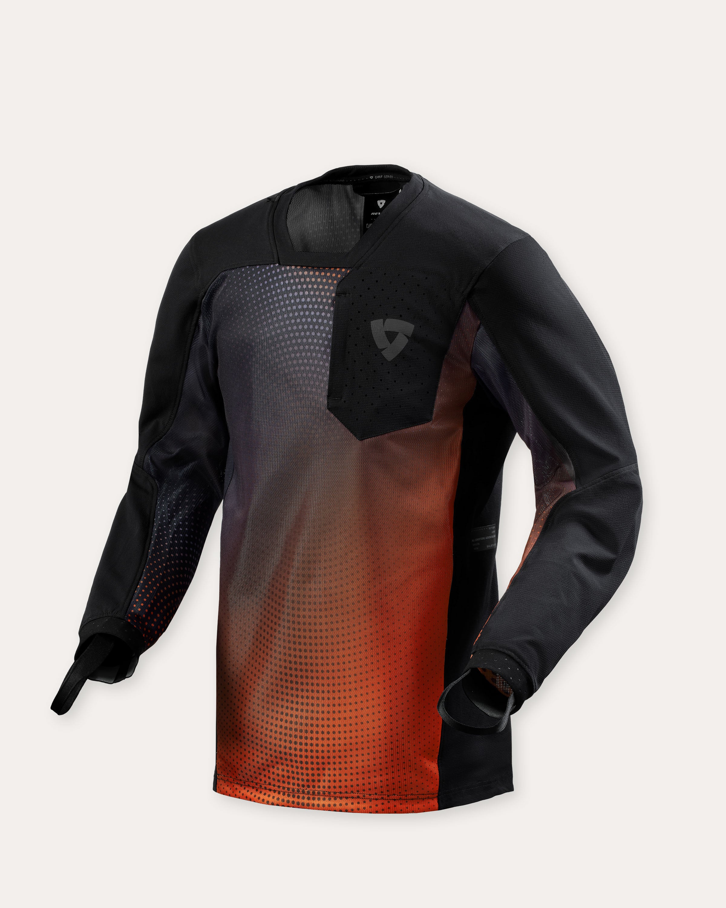 RIPVANWINKLE Linen jersey Shirts （MATT BLACK） -FASCINATE
