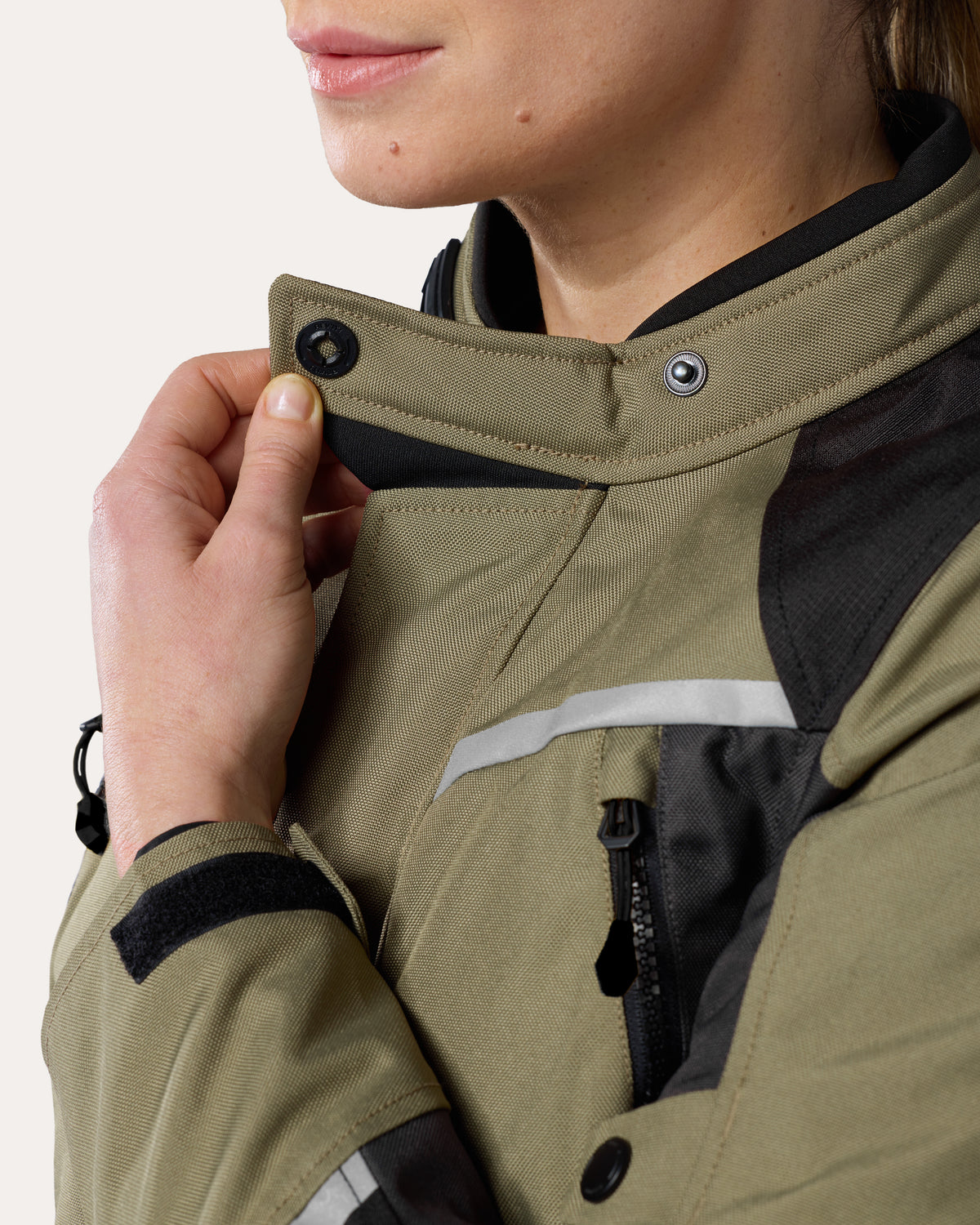 Chaqueta Textil Para Moto Revit Voltiac 3 H2O Para Mujer - Impermeable Y Transpirable, Con Protecciones - Tejido 600D, Tallas Para Mujer