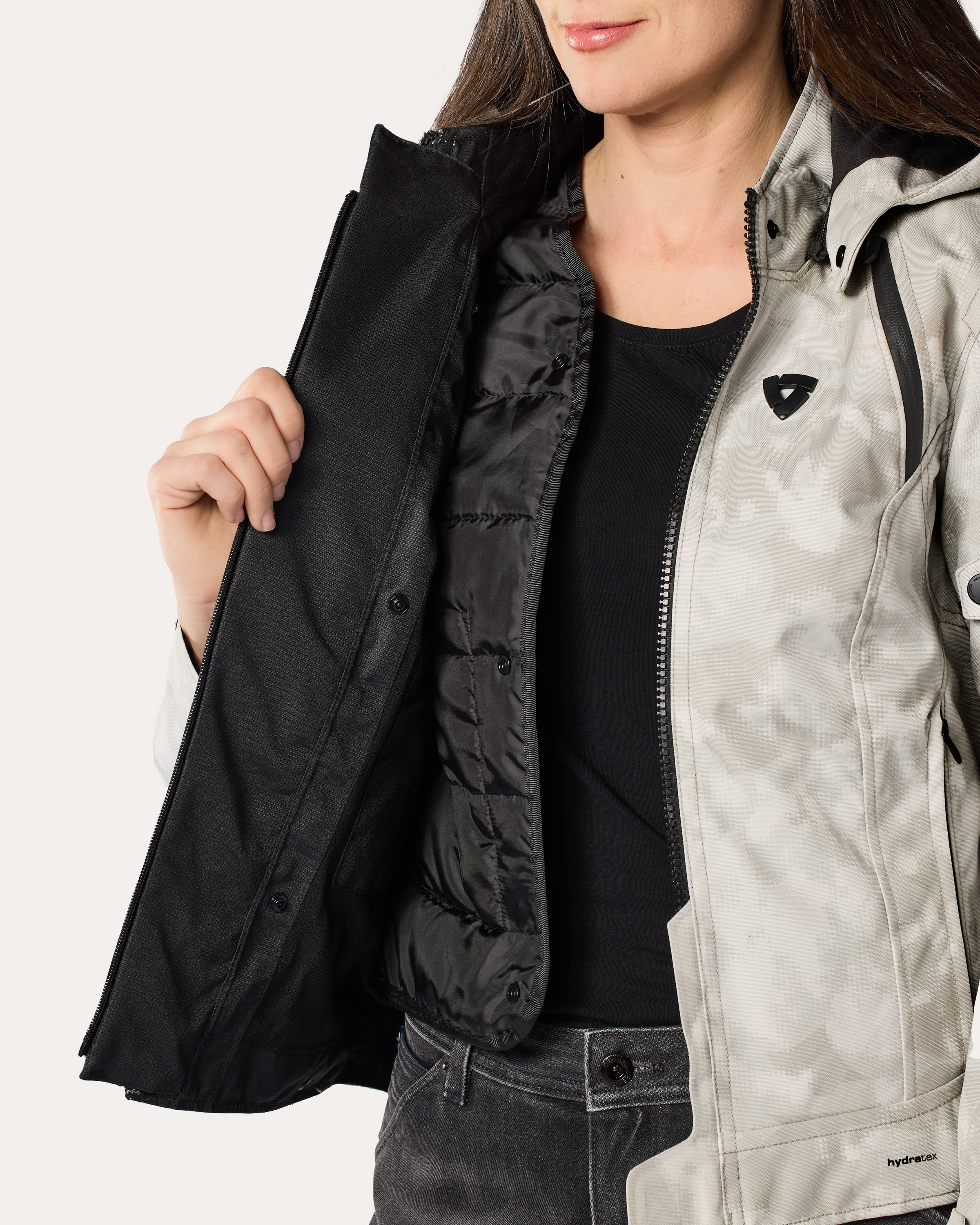 Additional photo: Flare 3 H2O Ladies - Camo Grey-White
