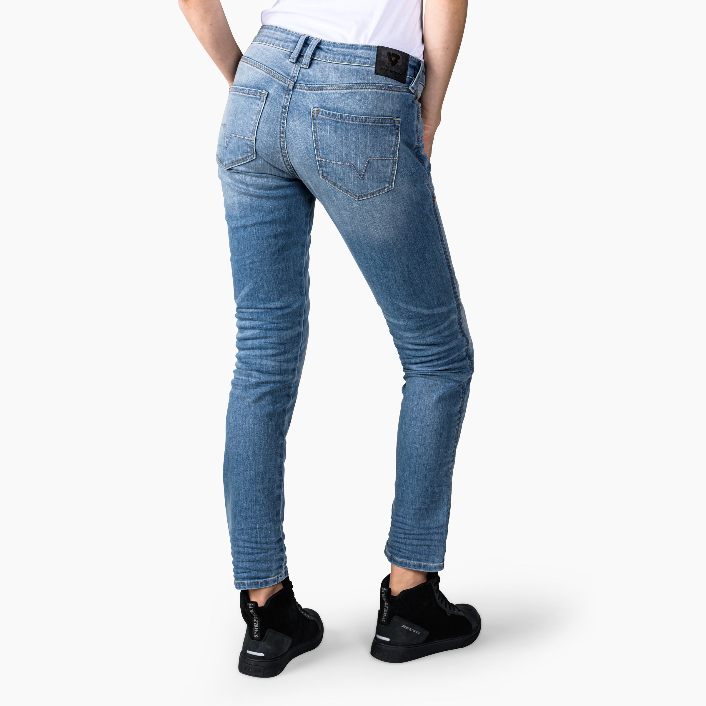 Shelby 2 Ladies SK Motorcycle Jeans | Timeless, female-specific, skinny fit  riding denim for fashionable urbanites. – REV'IT! Sport International