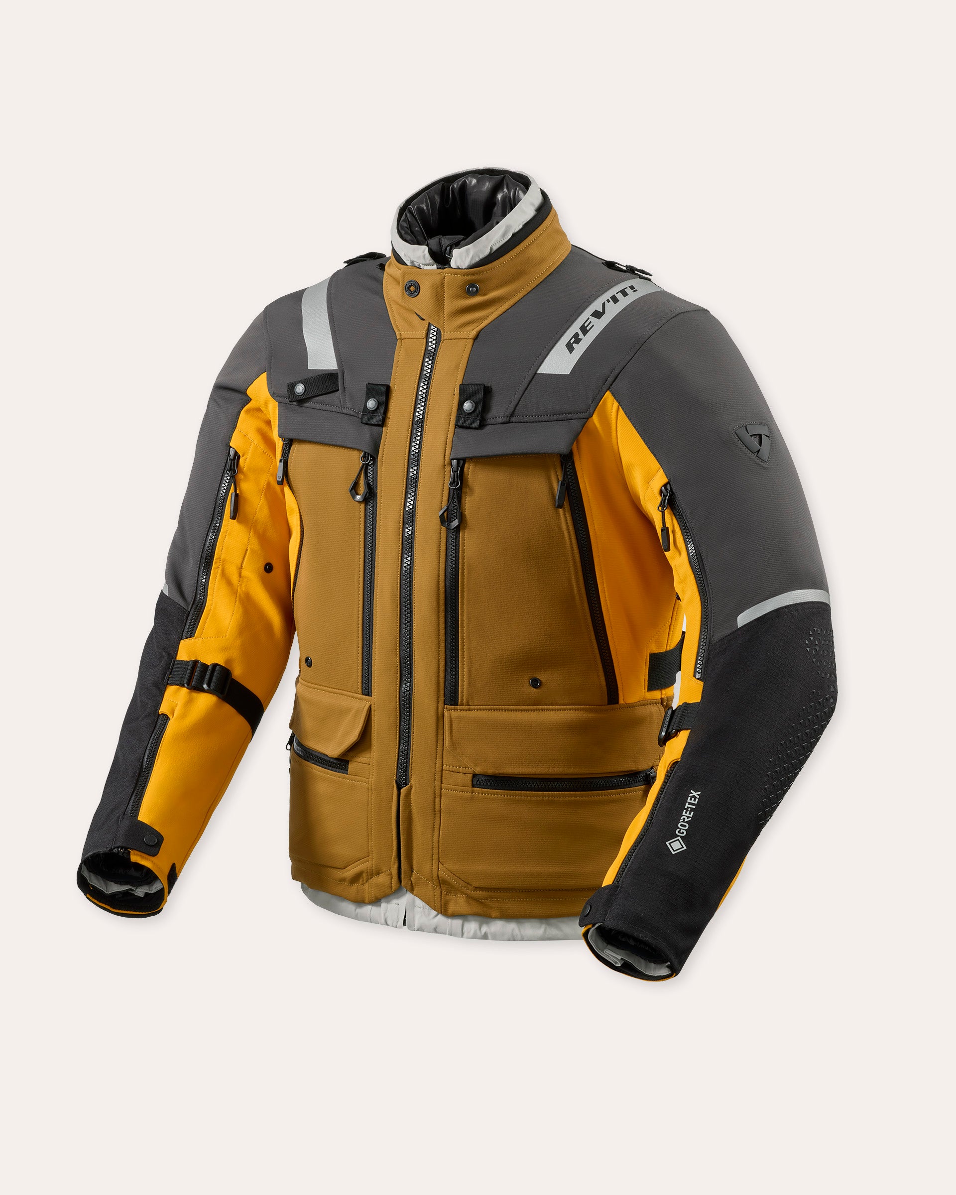 Front image: Defender 4 GTX - Black-Ocher Yellow