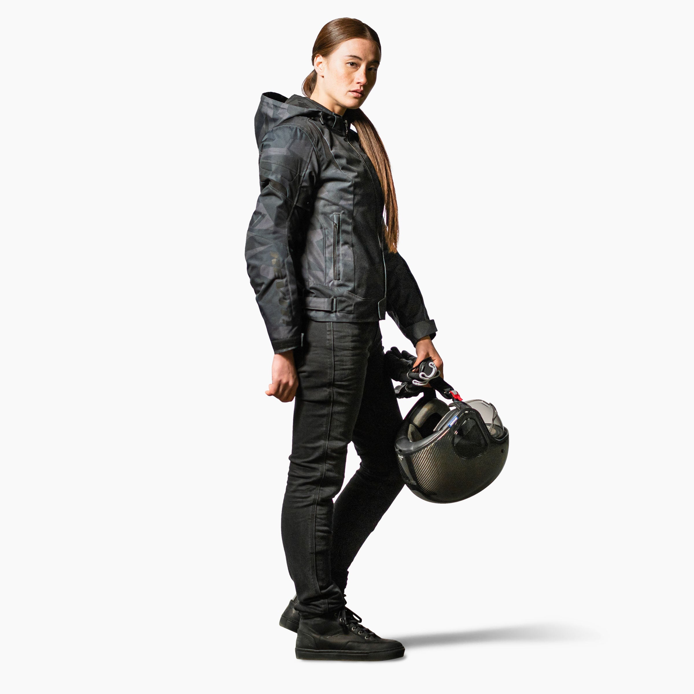 MAK ICON Men's Leather Jacket Military Motorcycle Casual