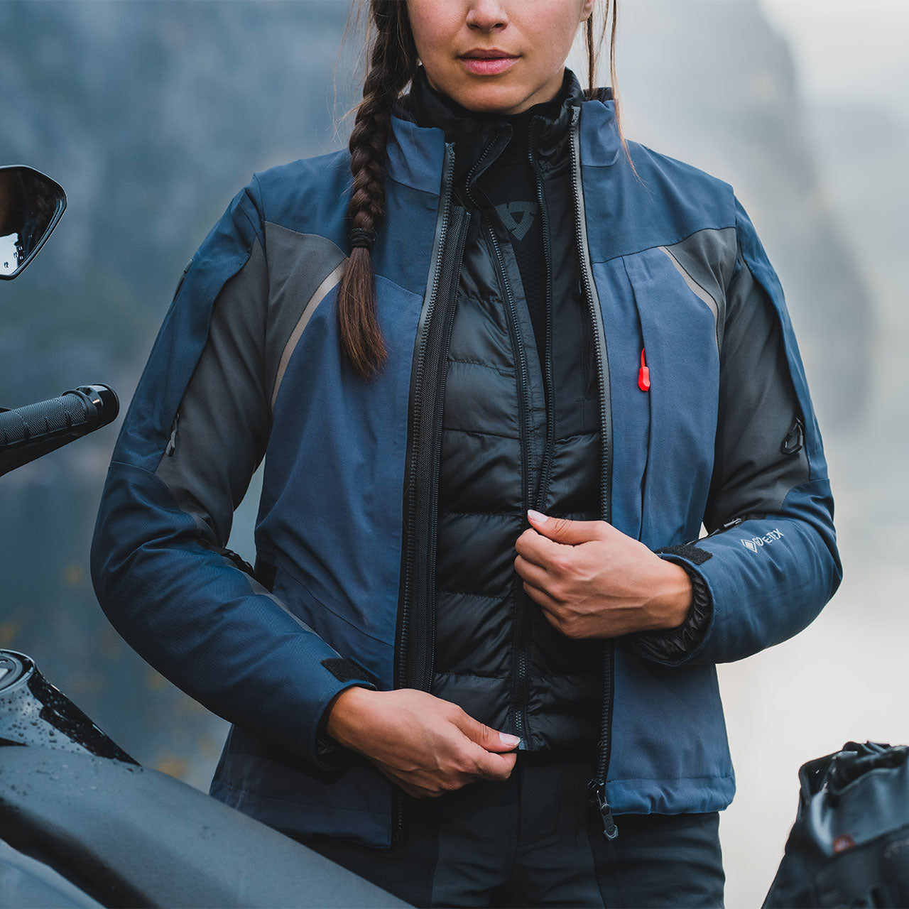 Lamina GTX Ladies Motorcycle Jacket | Ultimate Women Fit – REV'IT Lamina GTX Ladies Motorcycle Jacket | Ultimate Women Fit – REV'IT
